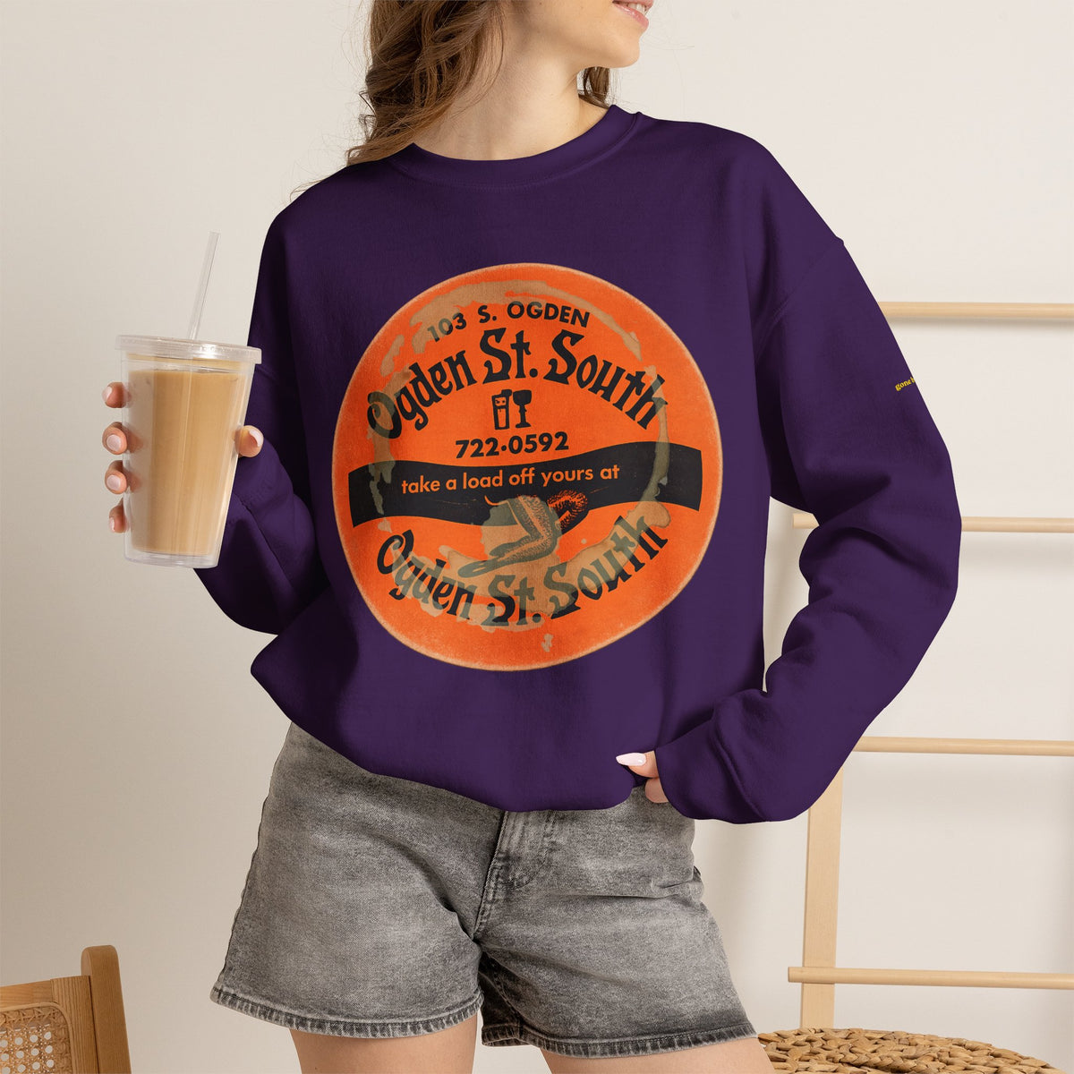 Ogden St South (after hours) | Native303 Sweatshirt