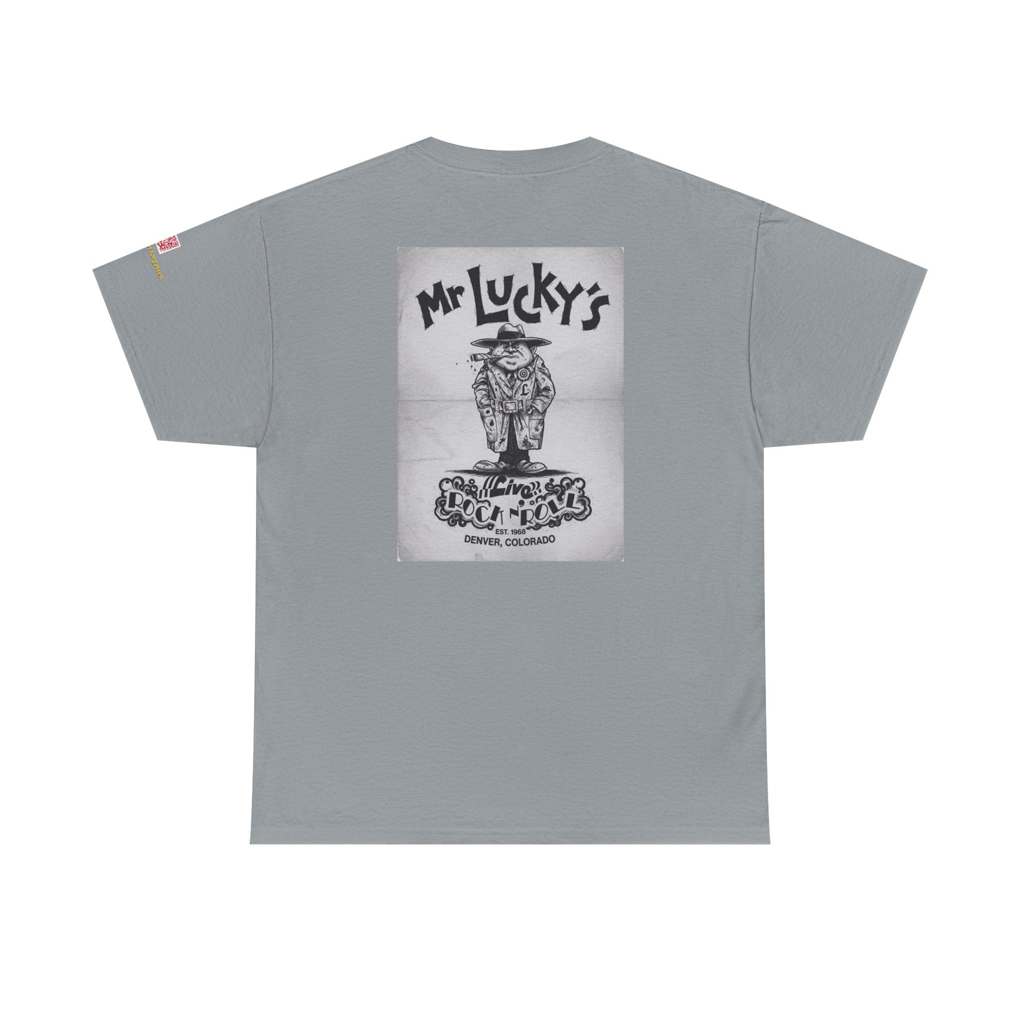 MR LUCKY'S B/W flyer - vintage Metro Denver gear