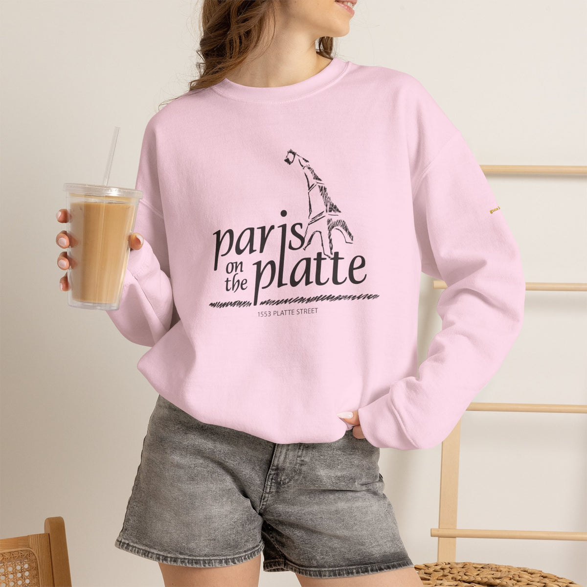 Paris on the Platte logo | Native303 Sweatshirt