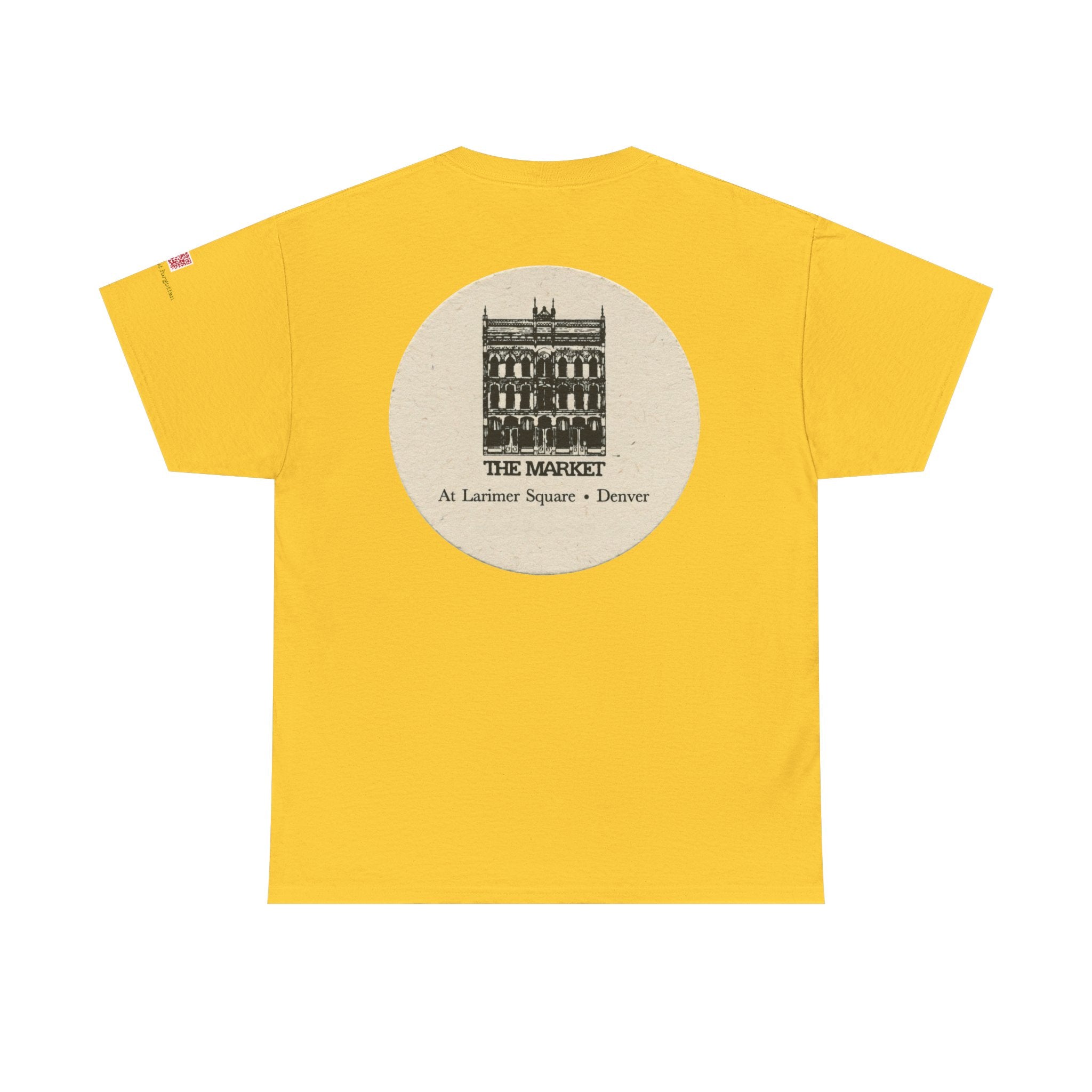 THE MARKET white coaster - vintage Colorado gear