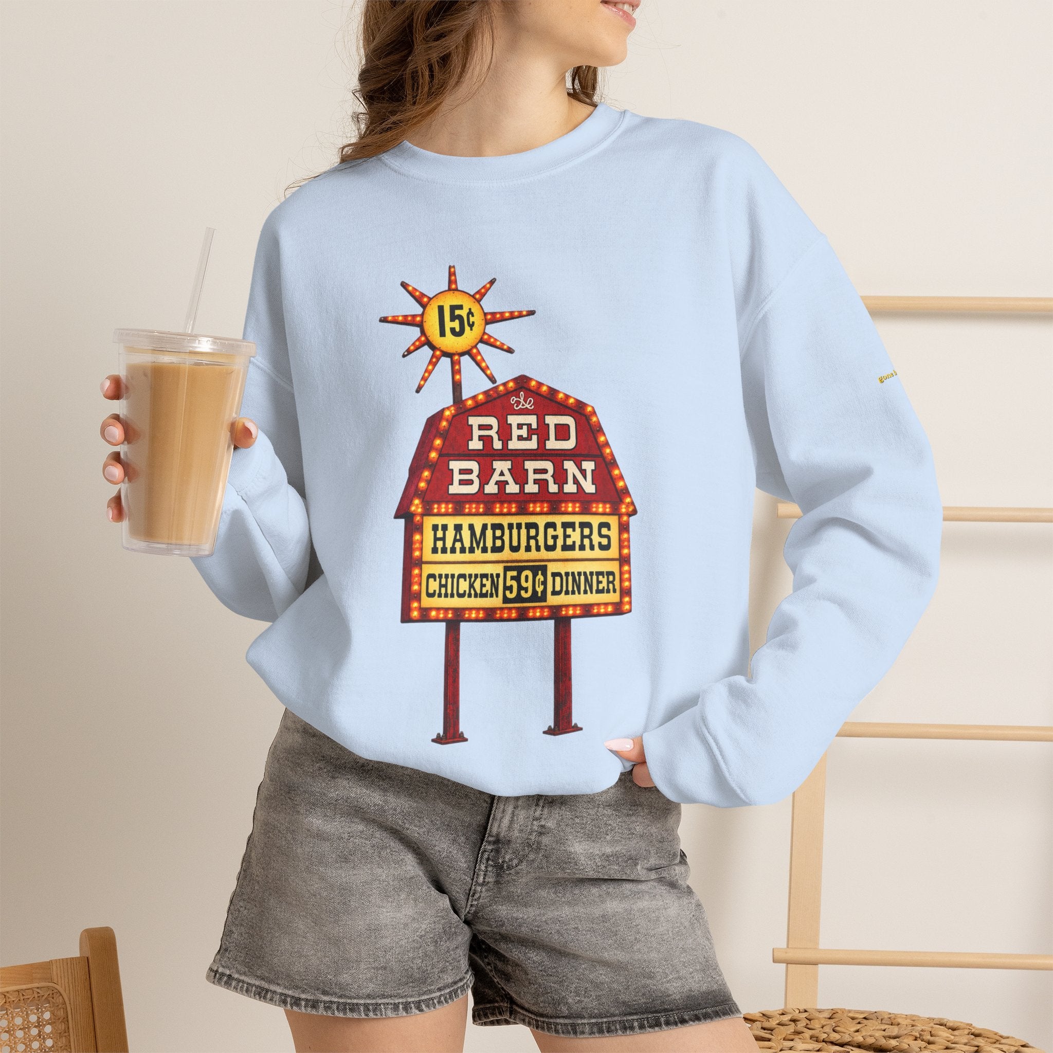 Red Barn sign | Native303 Sweatshirt