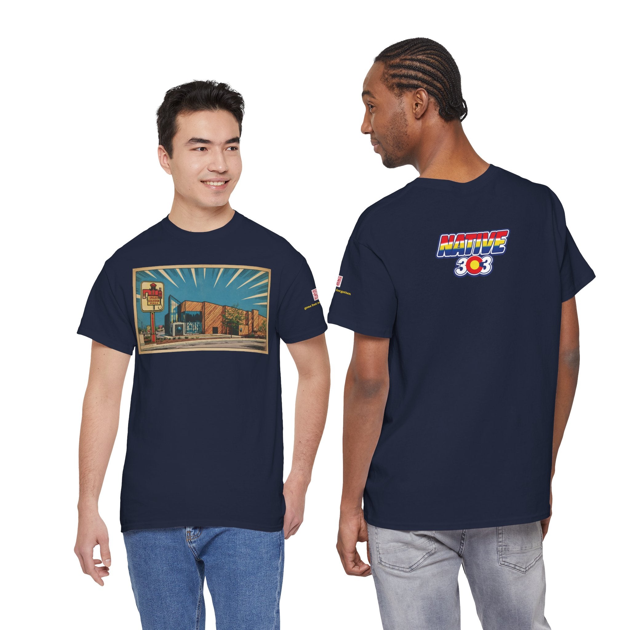 Organ Grinder comic style - vintage Denver gear