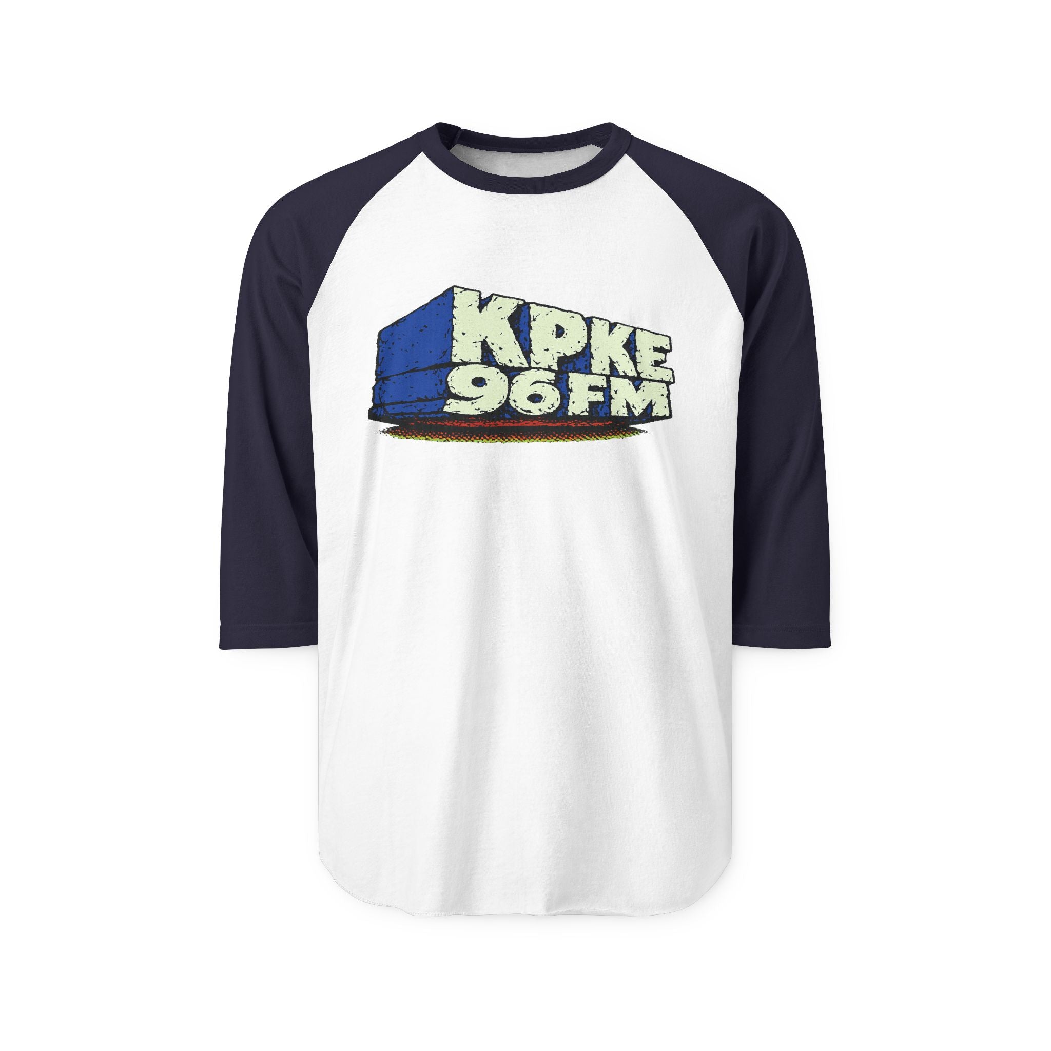 96FM KPKE | Retro Baseball Tee