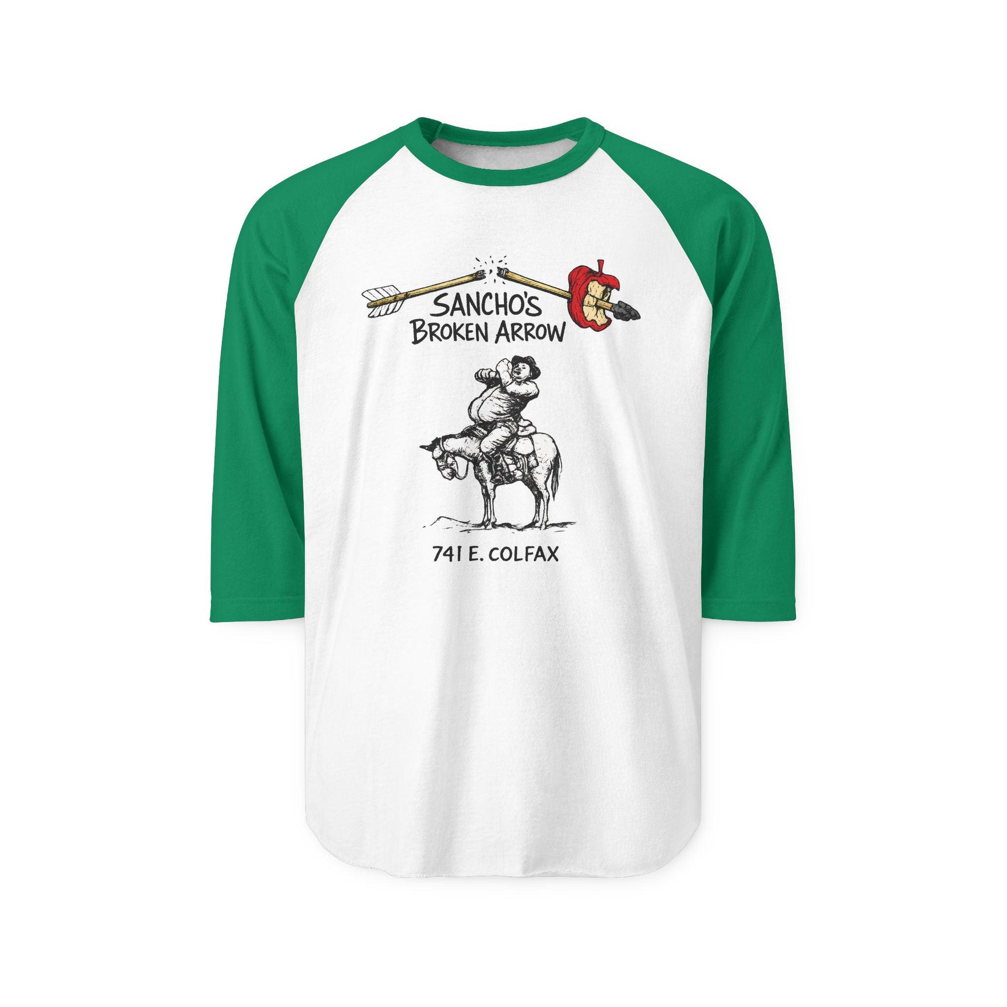 SANCHO’S BROKEN ARROW - Baseball Shirt