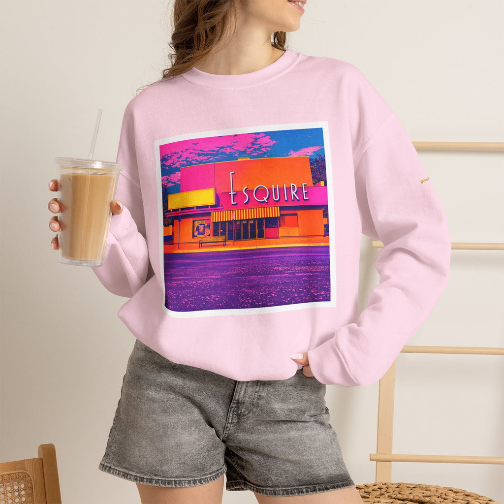 Esquire Theater (pop-art style)| Native303 Sweatshirt