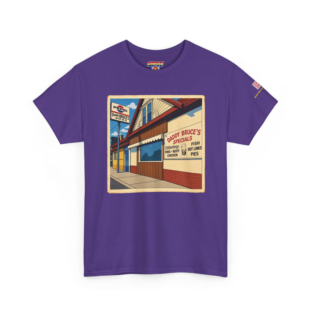 Daddy Bruce's BBQ - vintage Metro Denver gear