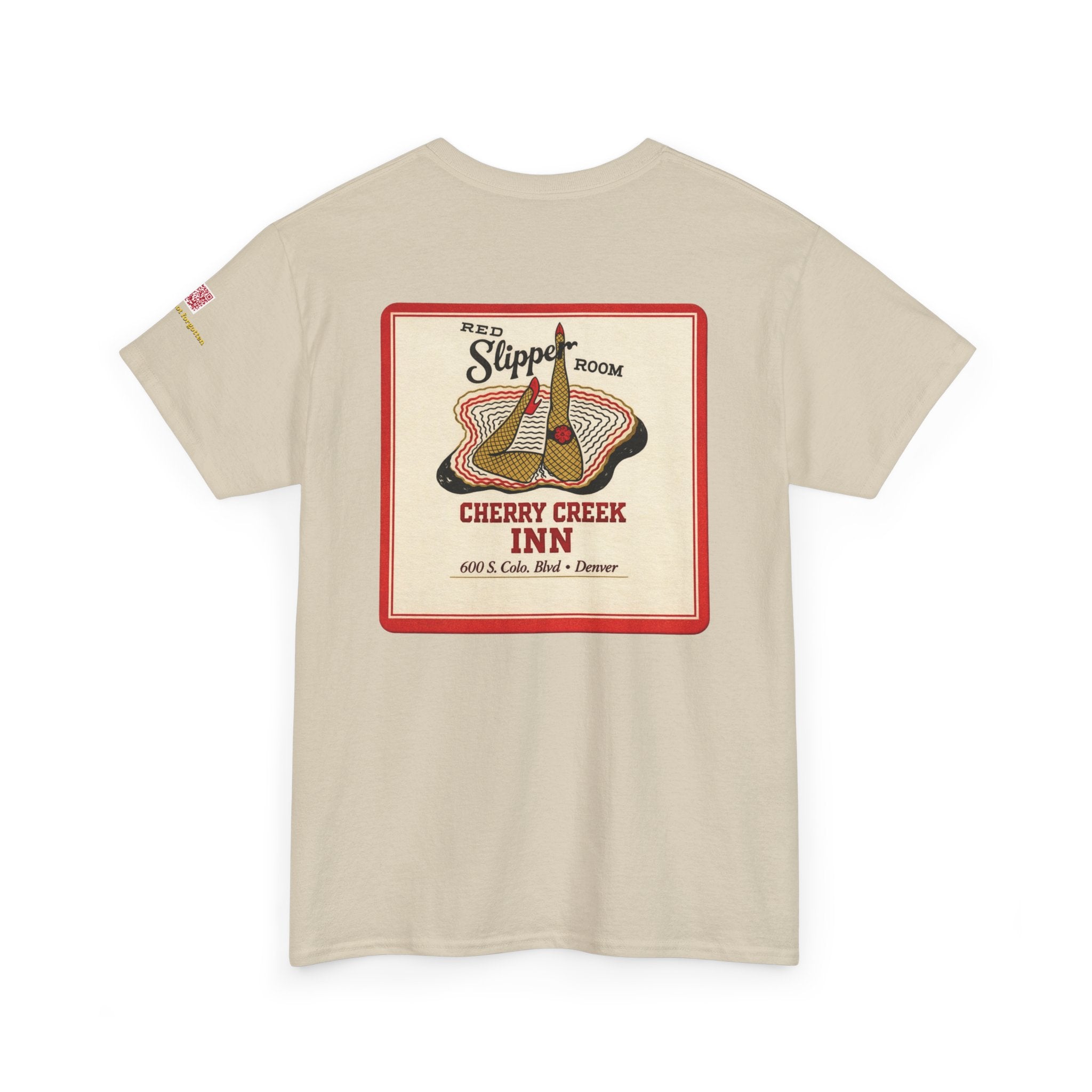 CHERRY CREEK INN - RED SLIPPER - vintage Denver gear
