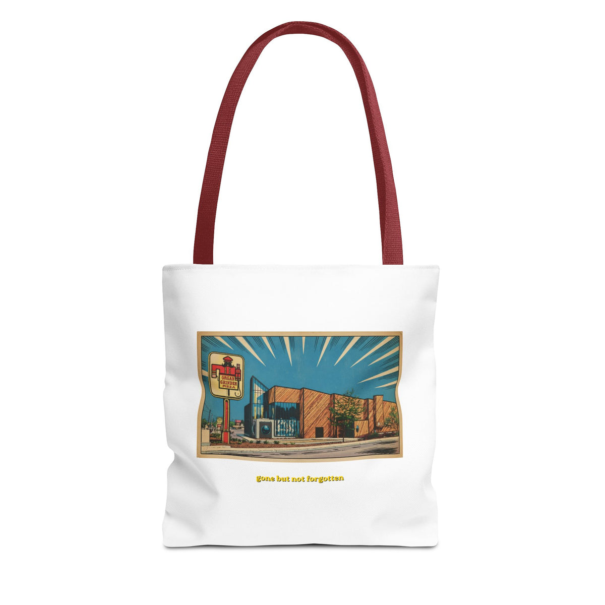 Organ Grinder (comic style) Tote