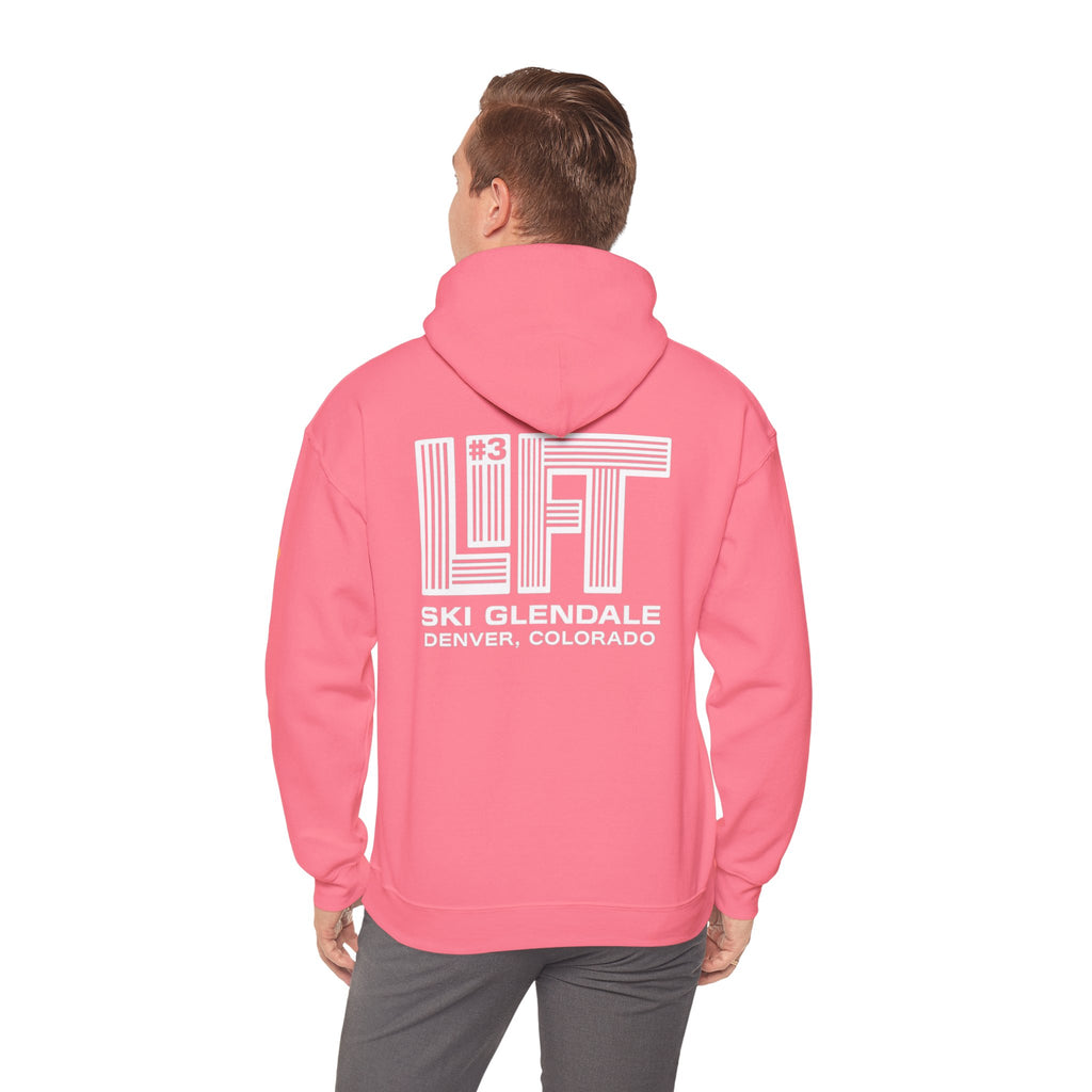 LIFT - SKI GLENDALE | Unisex Heavy Blend™ Hooded Sweatshirt