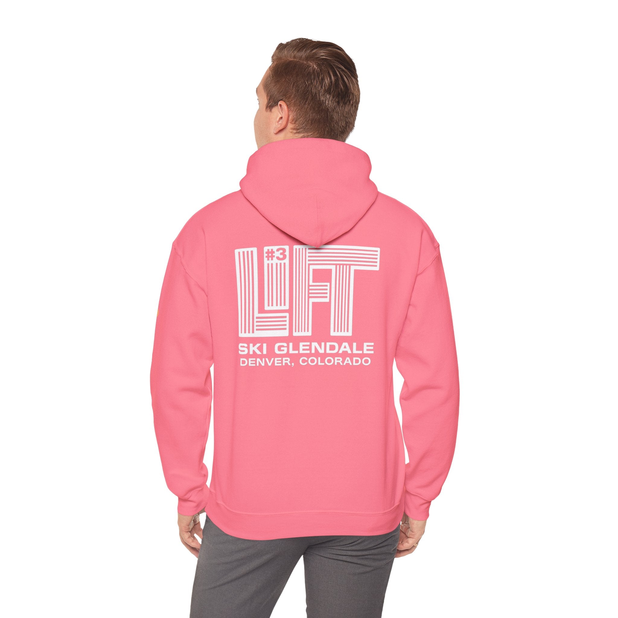 LIFT - SKI GLENDALE | Unisex Heavy Blend™ Hooded Sweatshirt