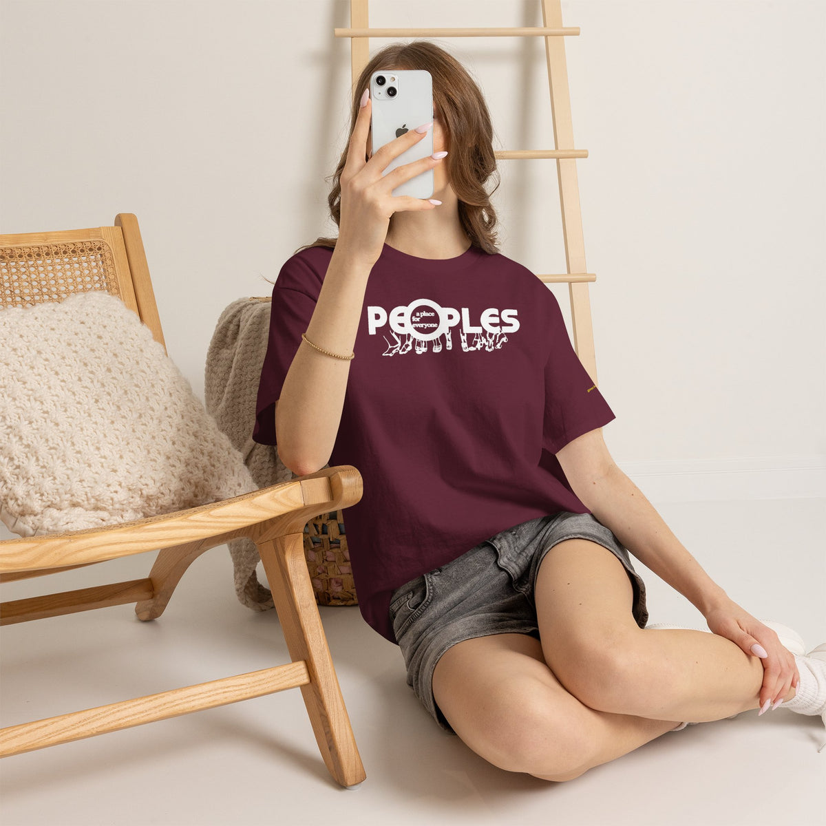 People's Bar (white design) - vintage Denver gear