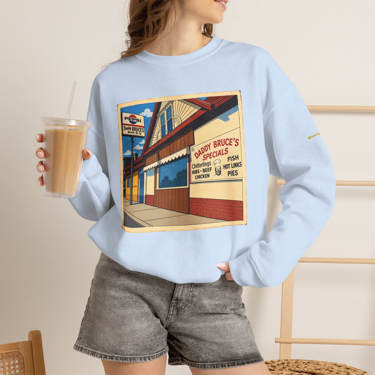 Daddy Bruce's BBQ | Native303 Sweatshirt