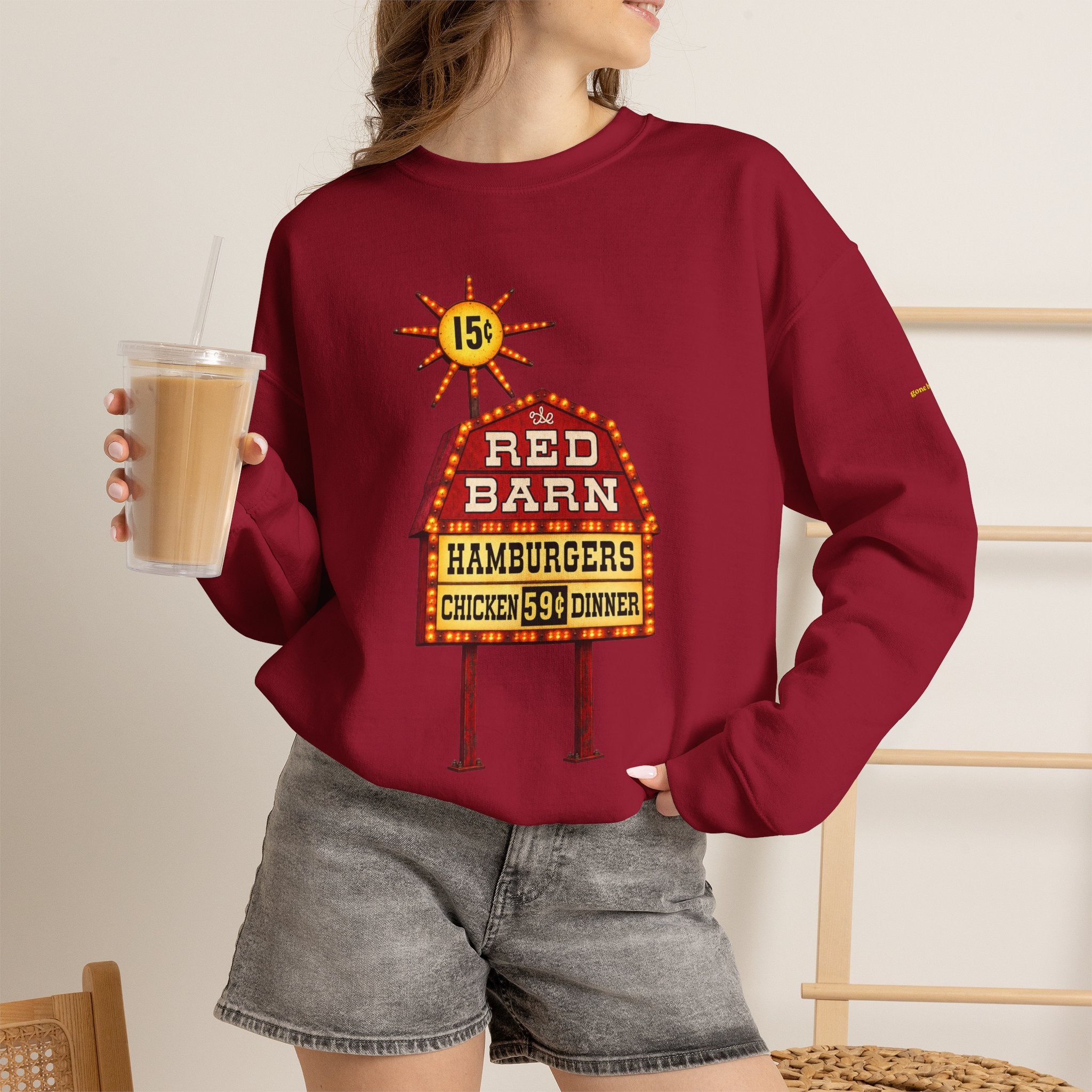 Red Barn sign | Native303 Sweatshirt