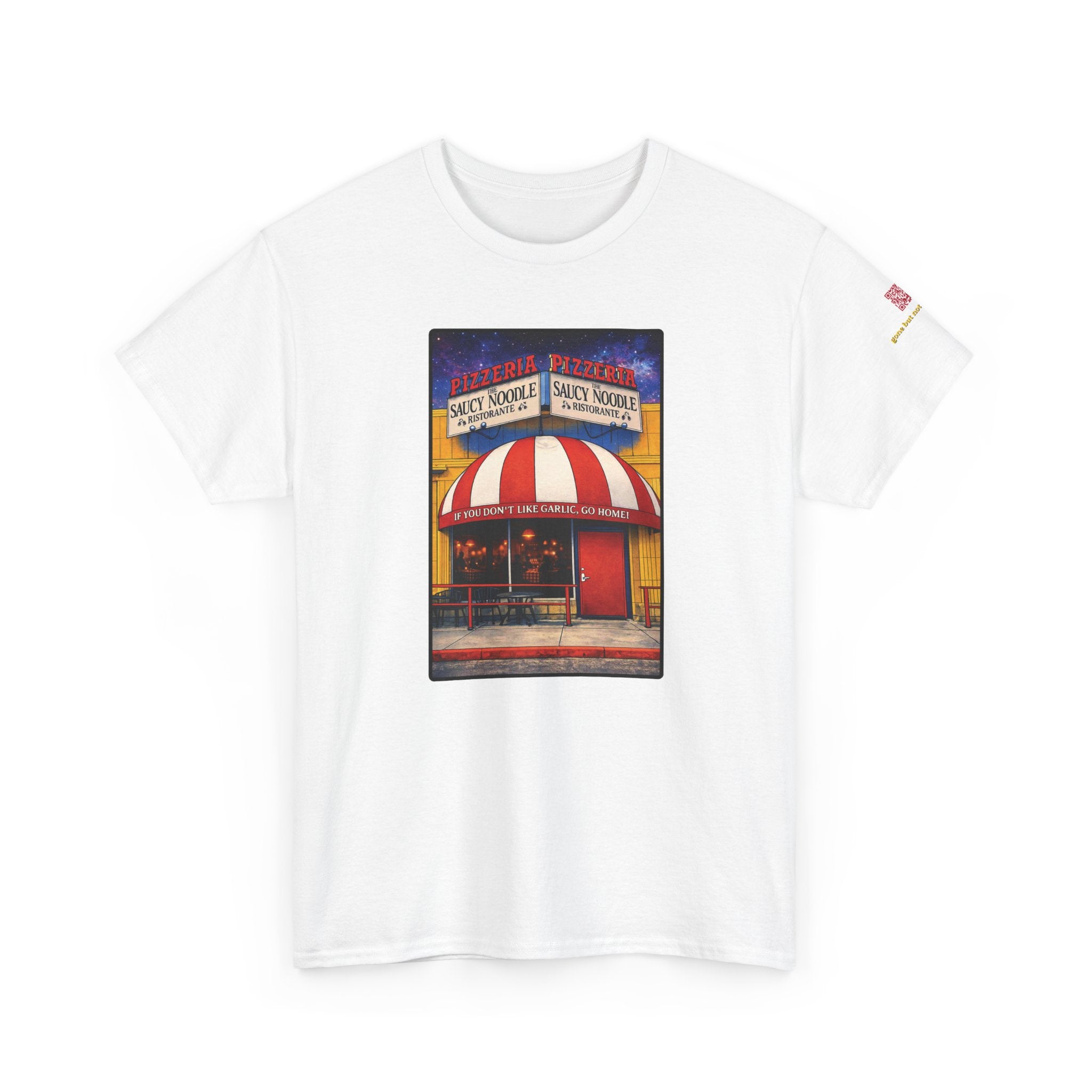 The Saucy Noodle - Garlic - vintage Denver gear