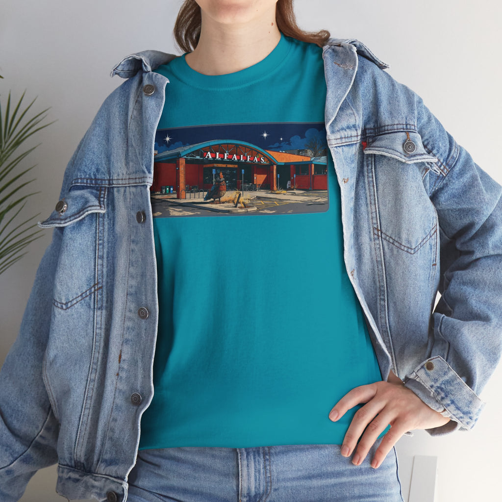 Alfalfa's Grocery Store night scene - vintage Metro Denver gear