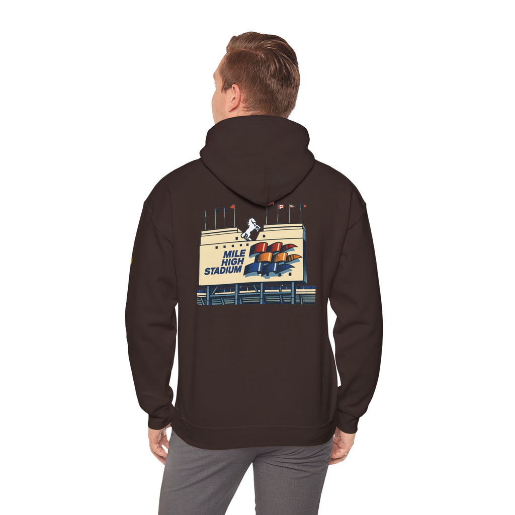 MILE HIGH STADIUM | Unisex Heavy Blend™ Hooded Sweatshirt