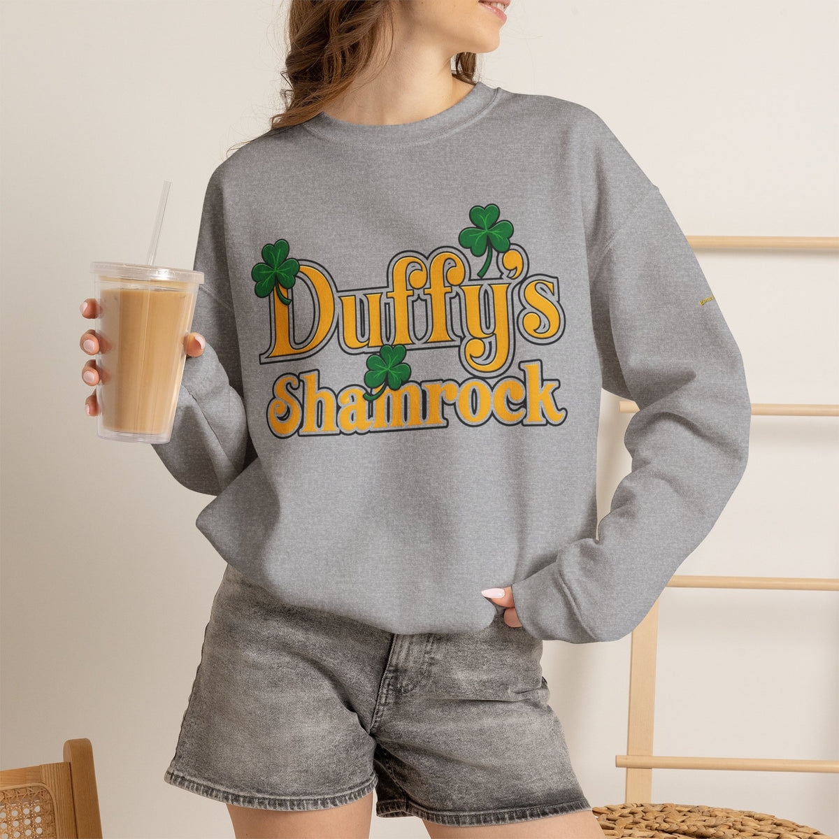 Duffy's Shamrock logo | Native303 Sweatshirt