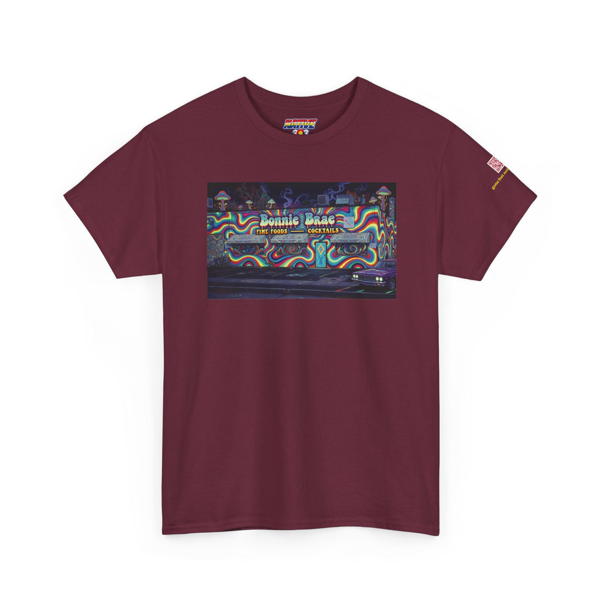 Bonnie Brae Tavern psychedelic - vintage Denver gear