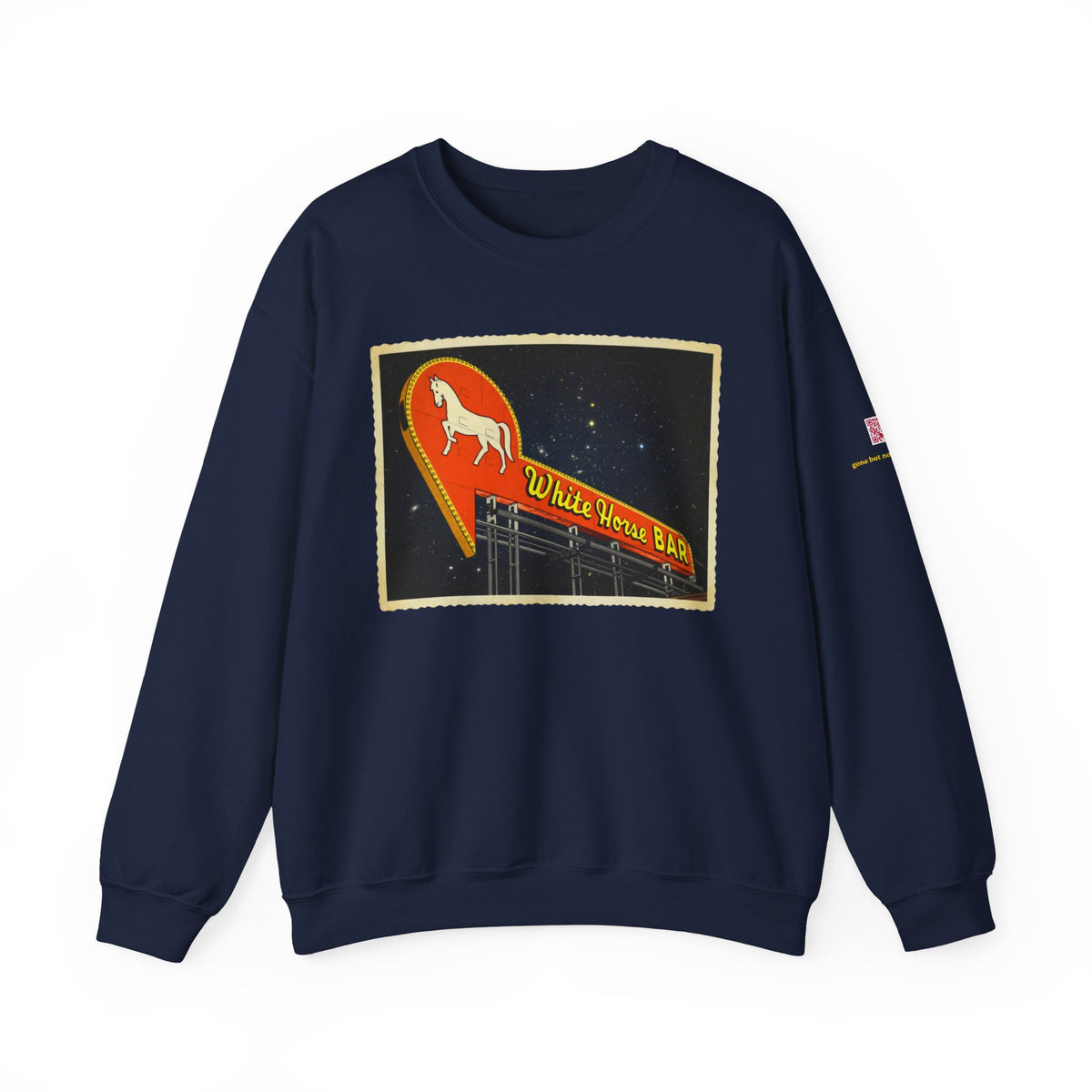 White Horse Bar sign | Native303 Sweatshirt