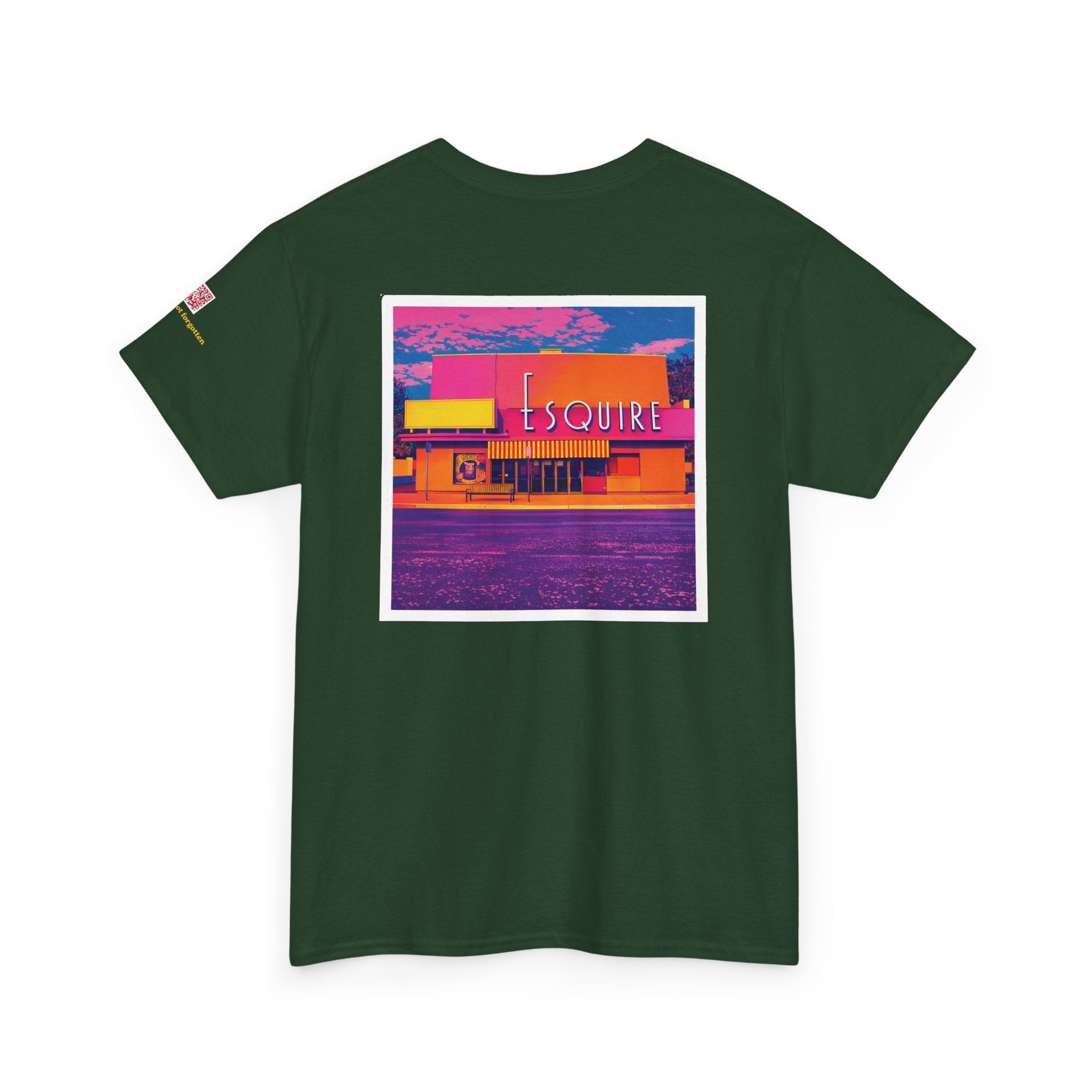 ESQUIRE THEATER neon pop art - vintage Denver gear