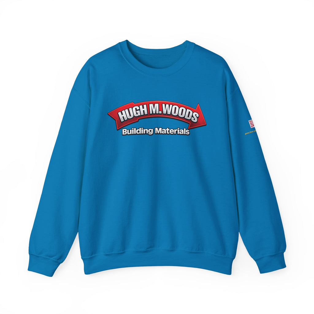 Hugh M Woods logo | Native303 Sweatshirt