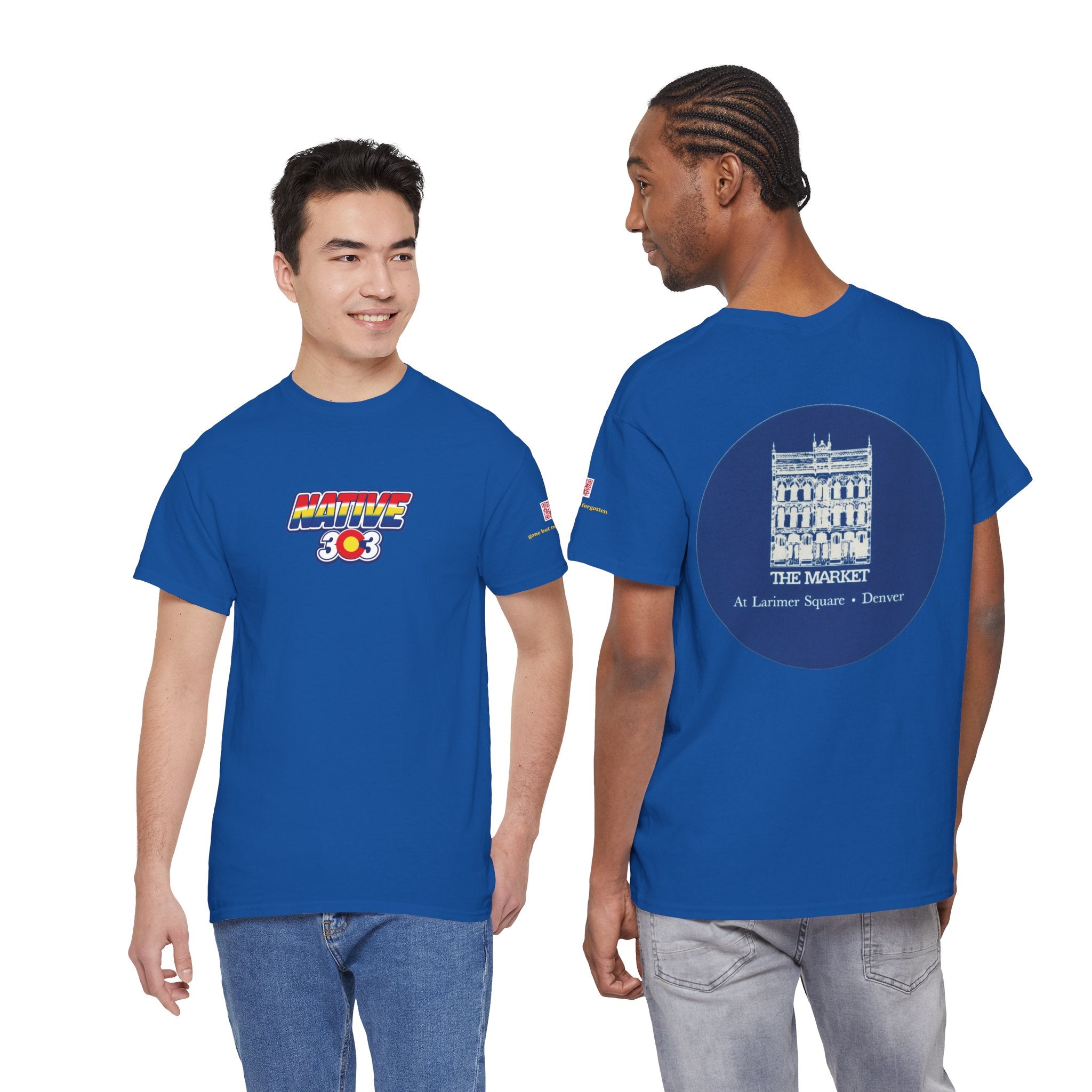 THE MARKET (blue) - vintage Denver gear