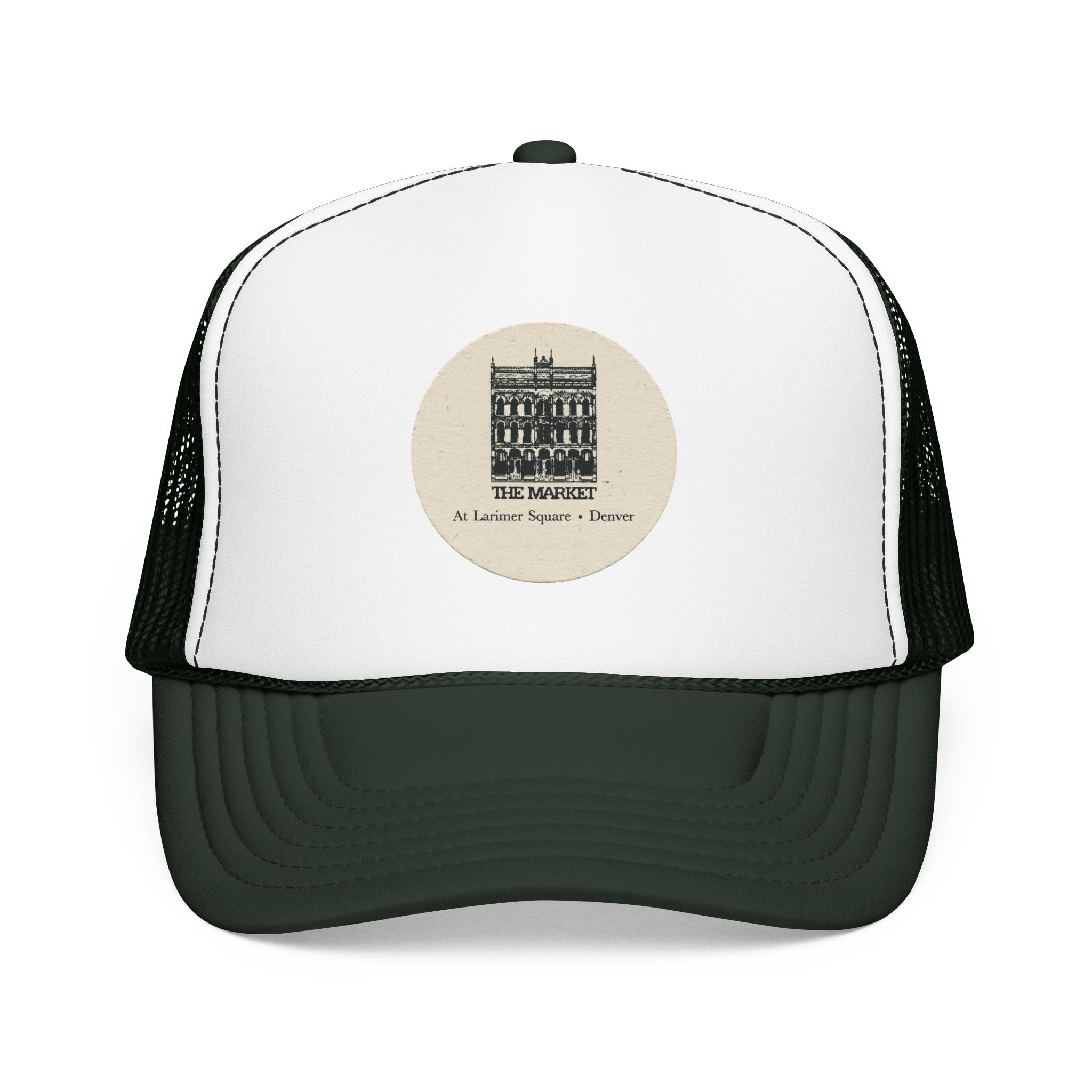 Market - Larimer Square Trucker Hat — Vintage Sailboat Foam Cap