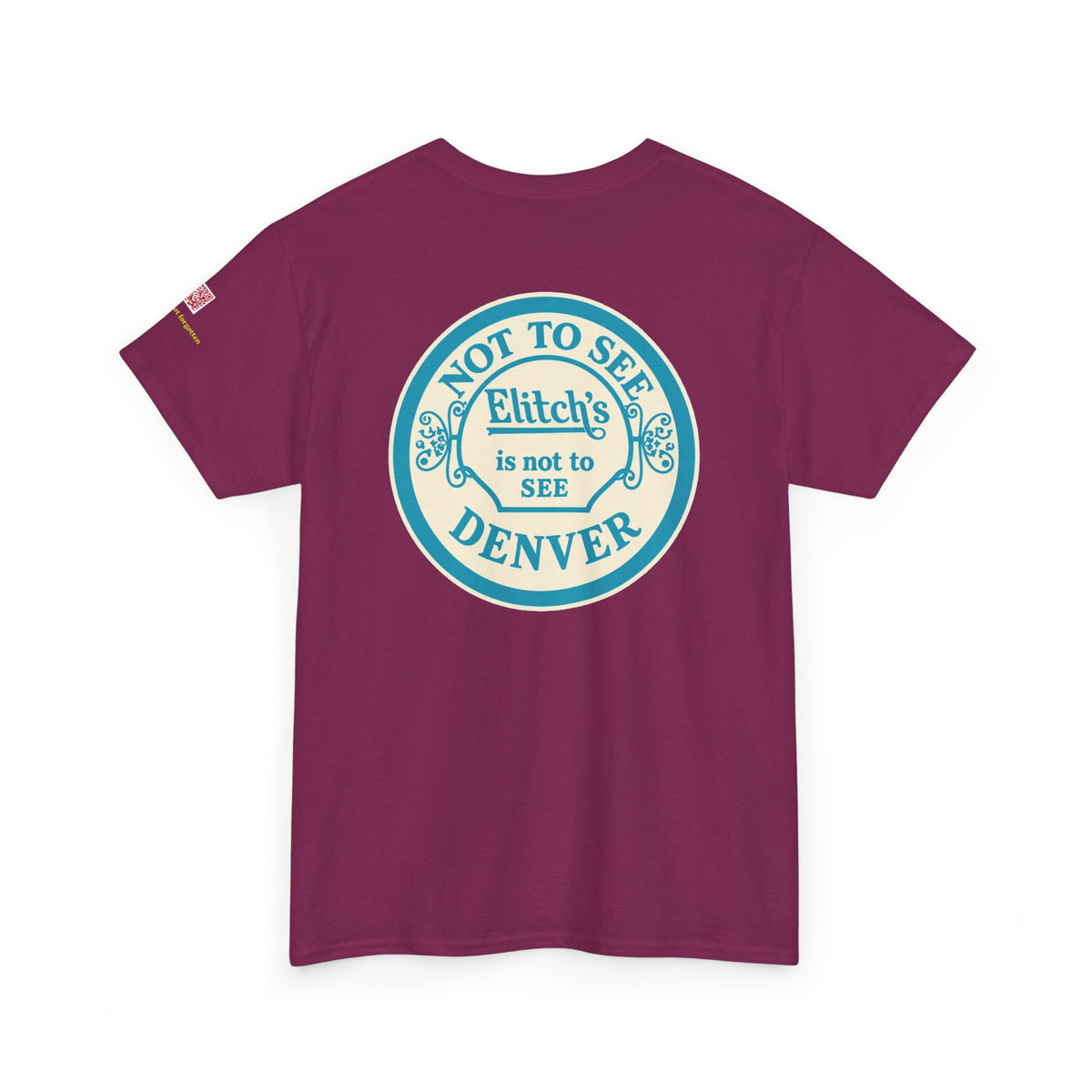 ELITCH GARDENS TURQUOISE - vintage Colorado gear