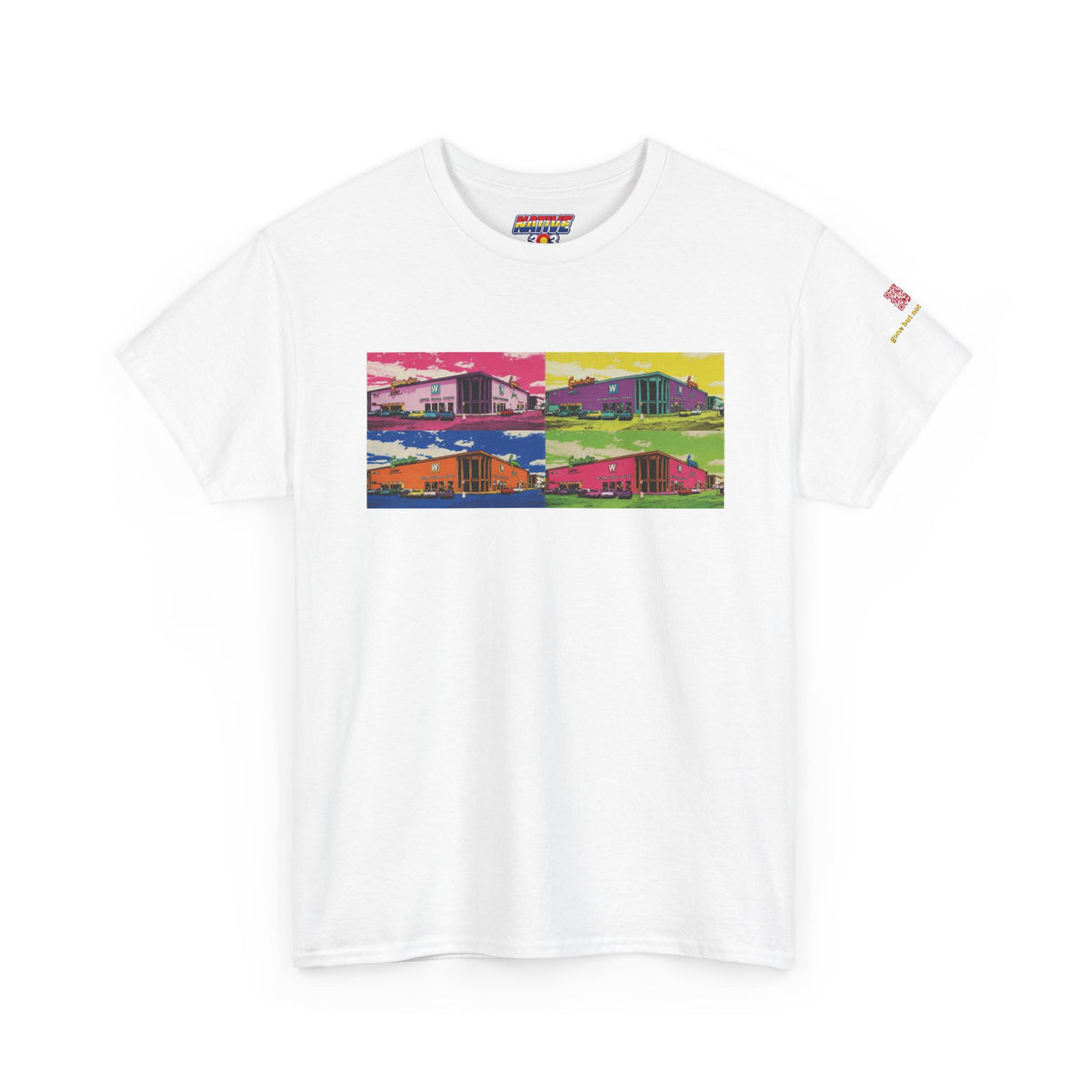 Cinderella City pop-art collage - vintage Denver gear