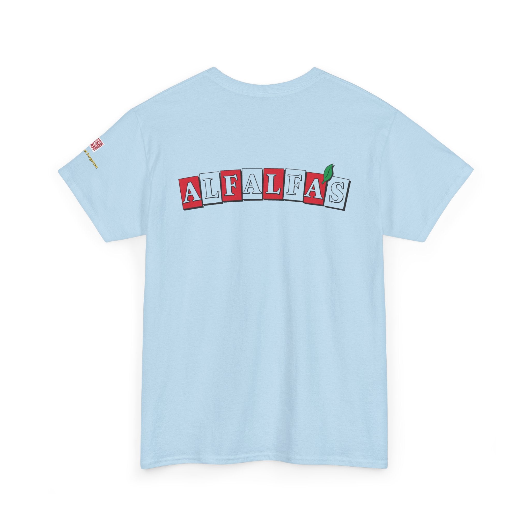 ALFALFAS logo - vintage Metro Denver gear