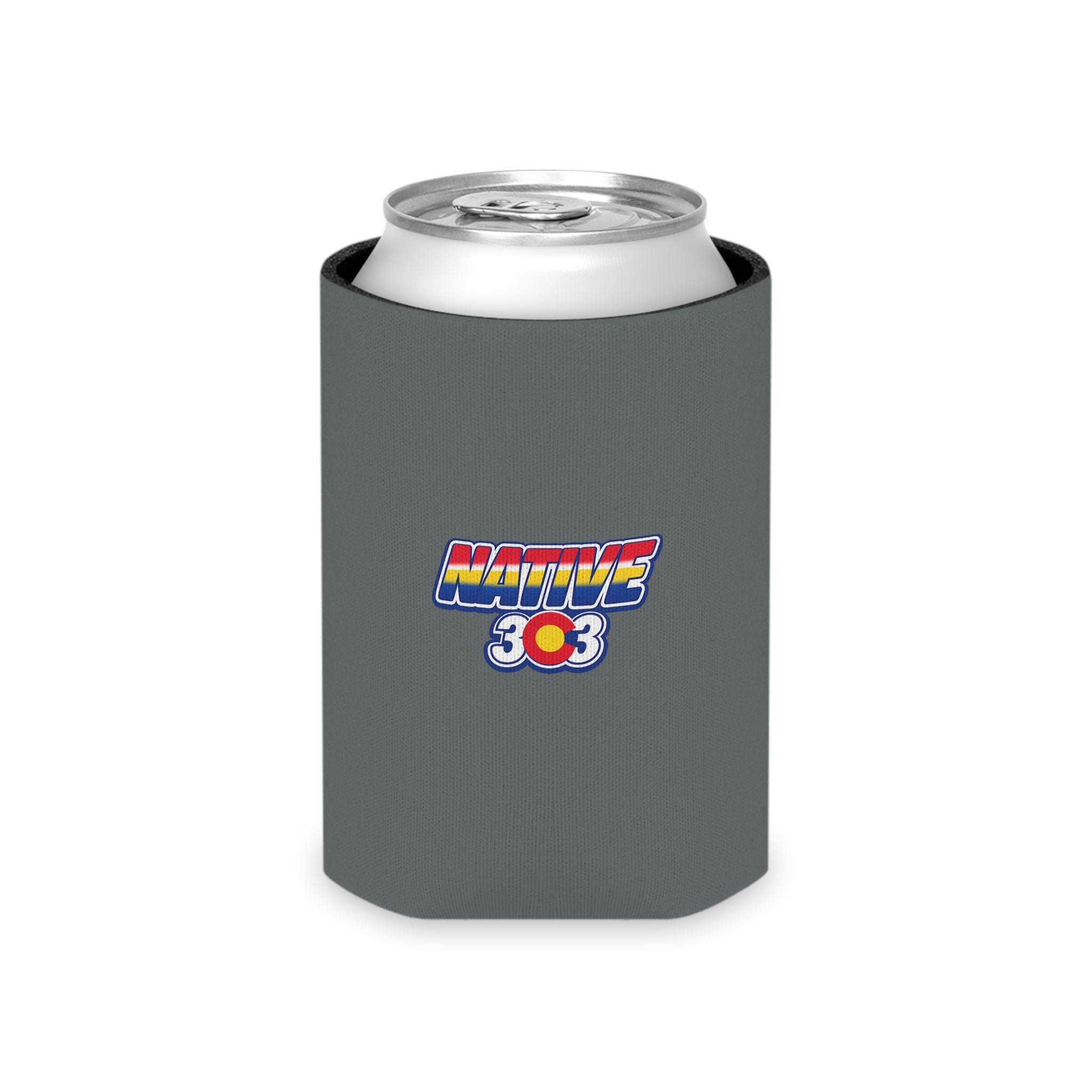 Thirsty’s token Can Cooler - NATIVE303 Vintage Denver