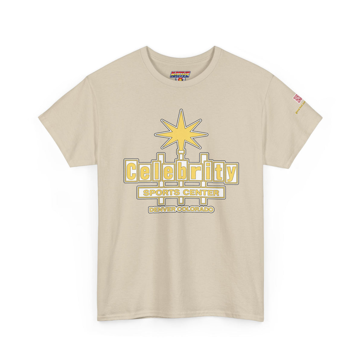 Celebrity Sports Center YELLOW - vintage Denver gear
