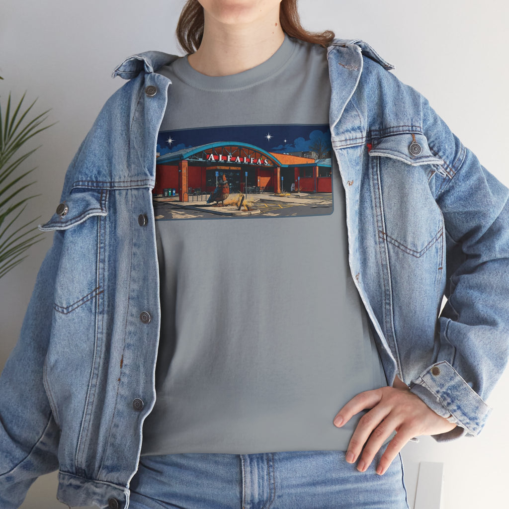 Alfalfa's Grocery Store night scene - vintage Metro Denver gear