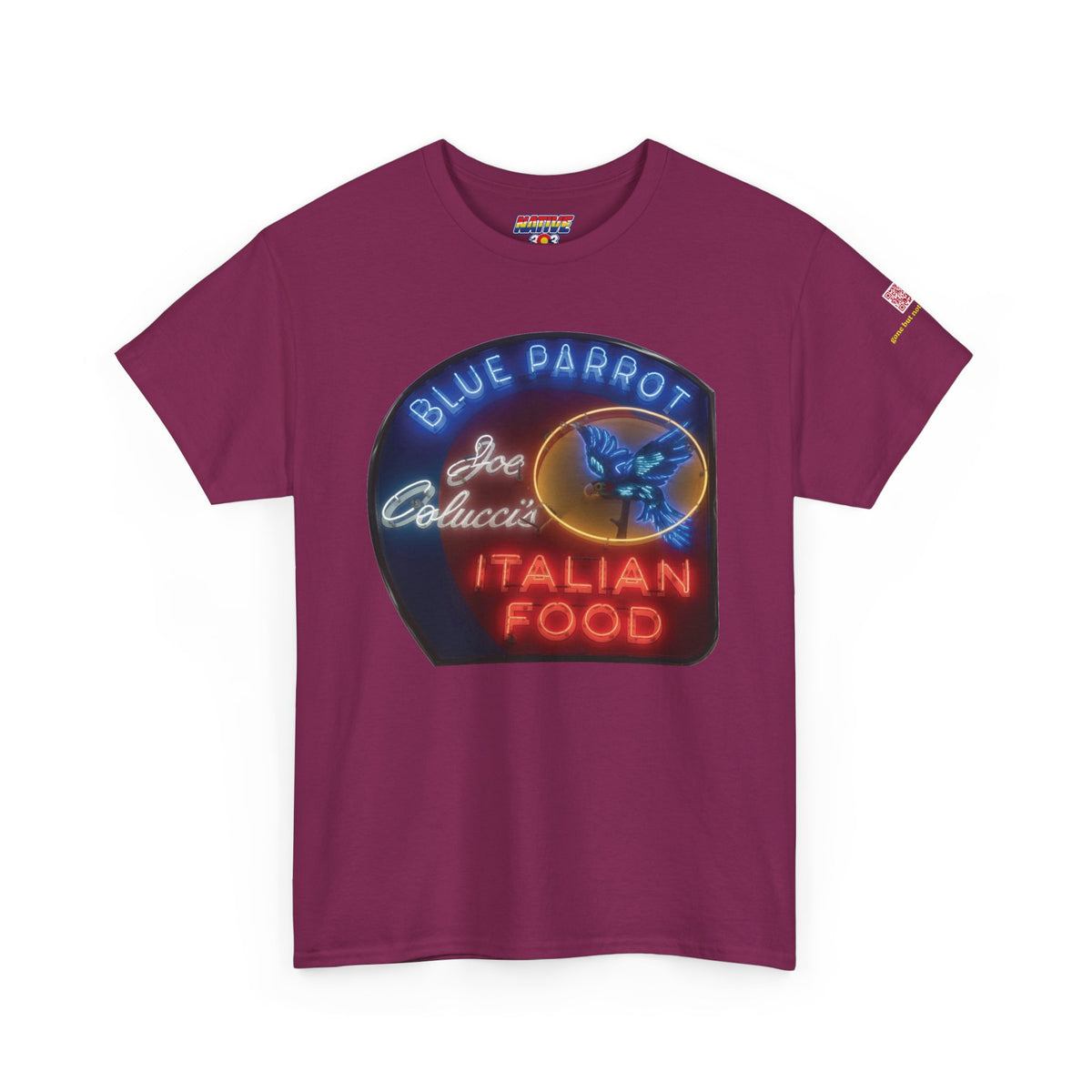 Blue Parrot - vintage Denver gear