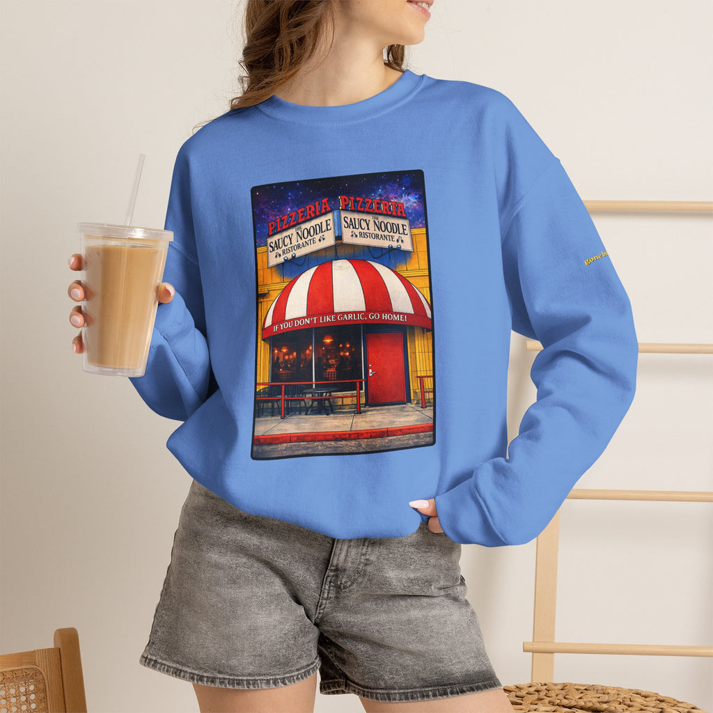 Saucy Noodle Garlic | Native303 Sweatshirt
