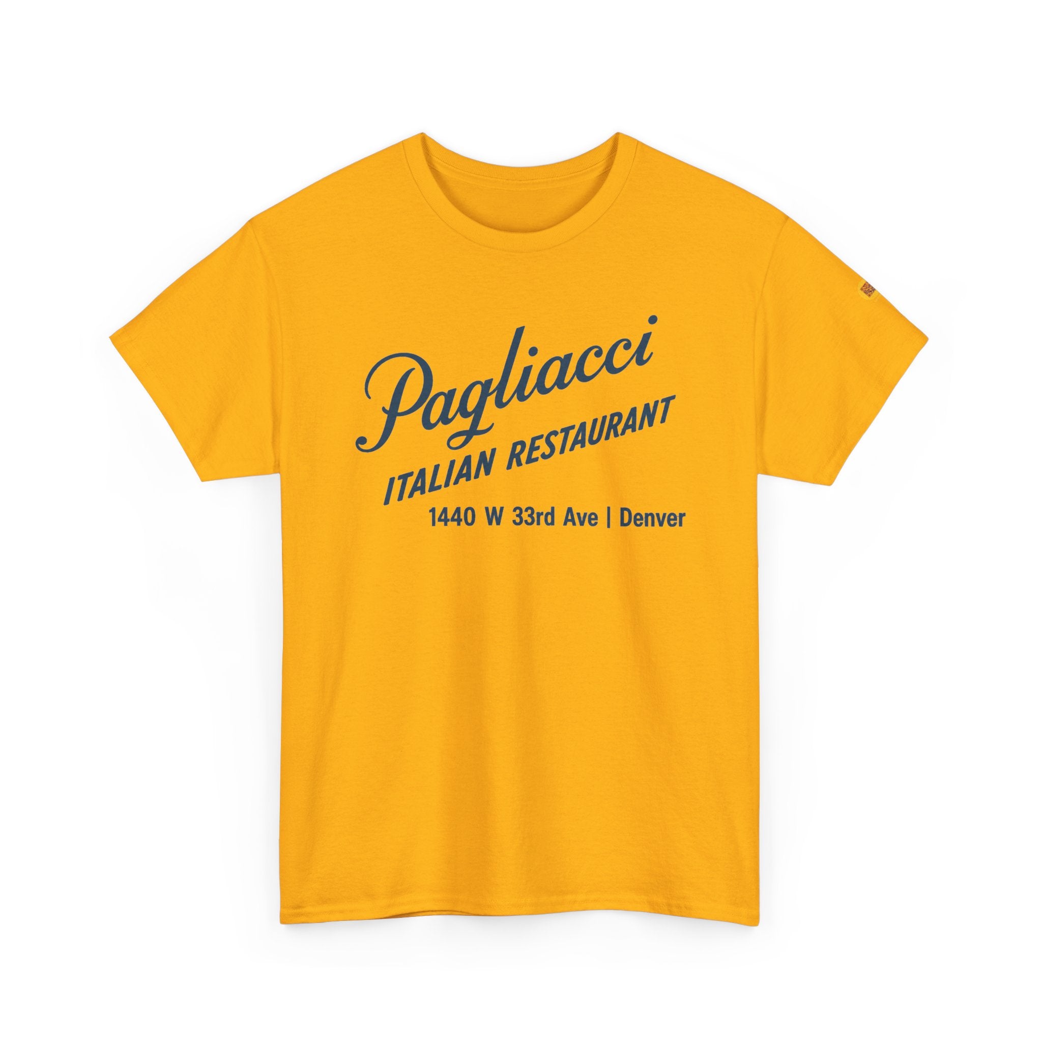 Pagliacci Italian restaurant - vintage Denver gear