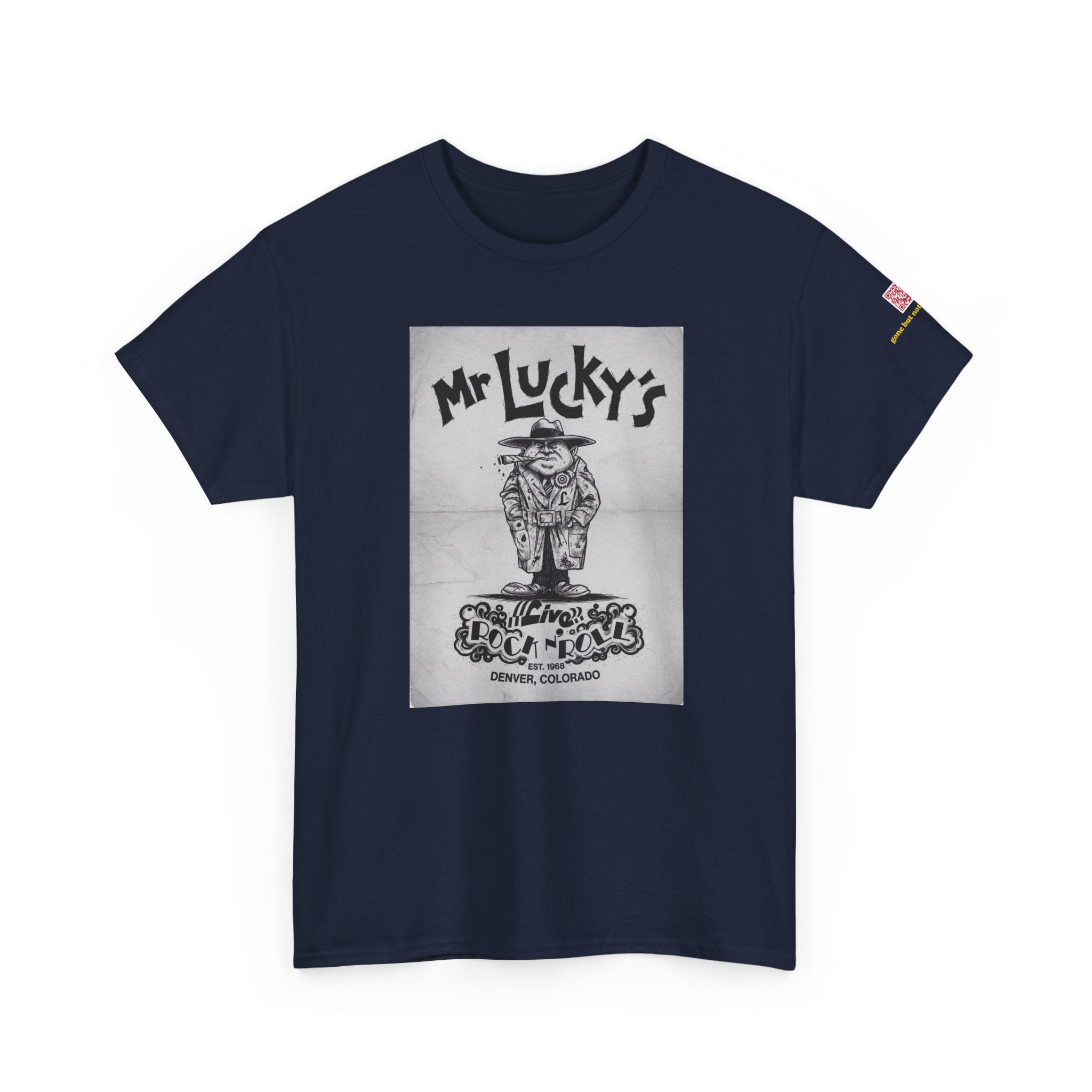 Mr Luckys B/W flyer - vintage Metro Denver gear