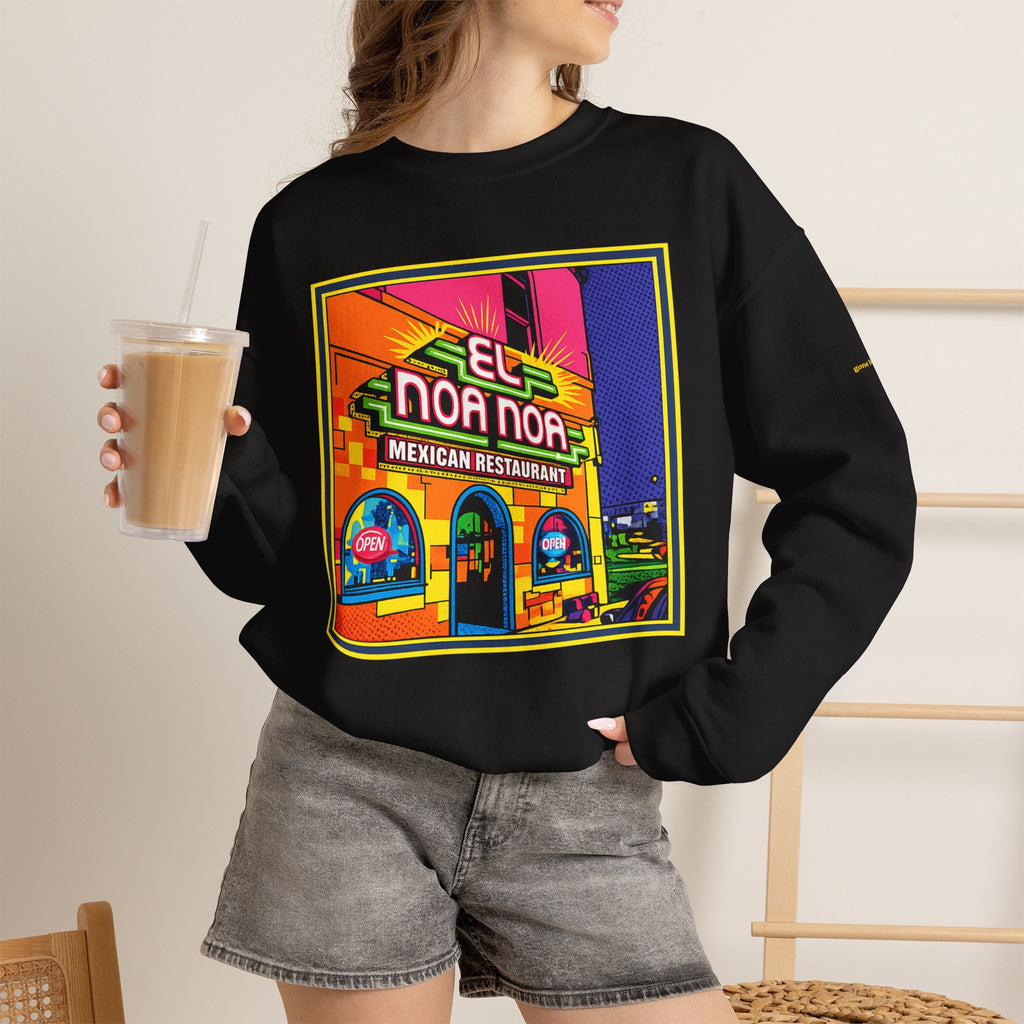 El Noa Noa Mexican restaurant (neon) | Native303 Sweatshirt