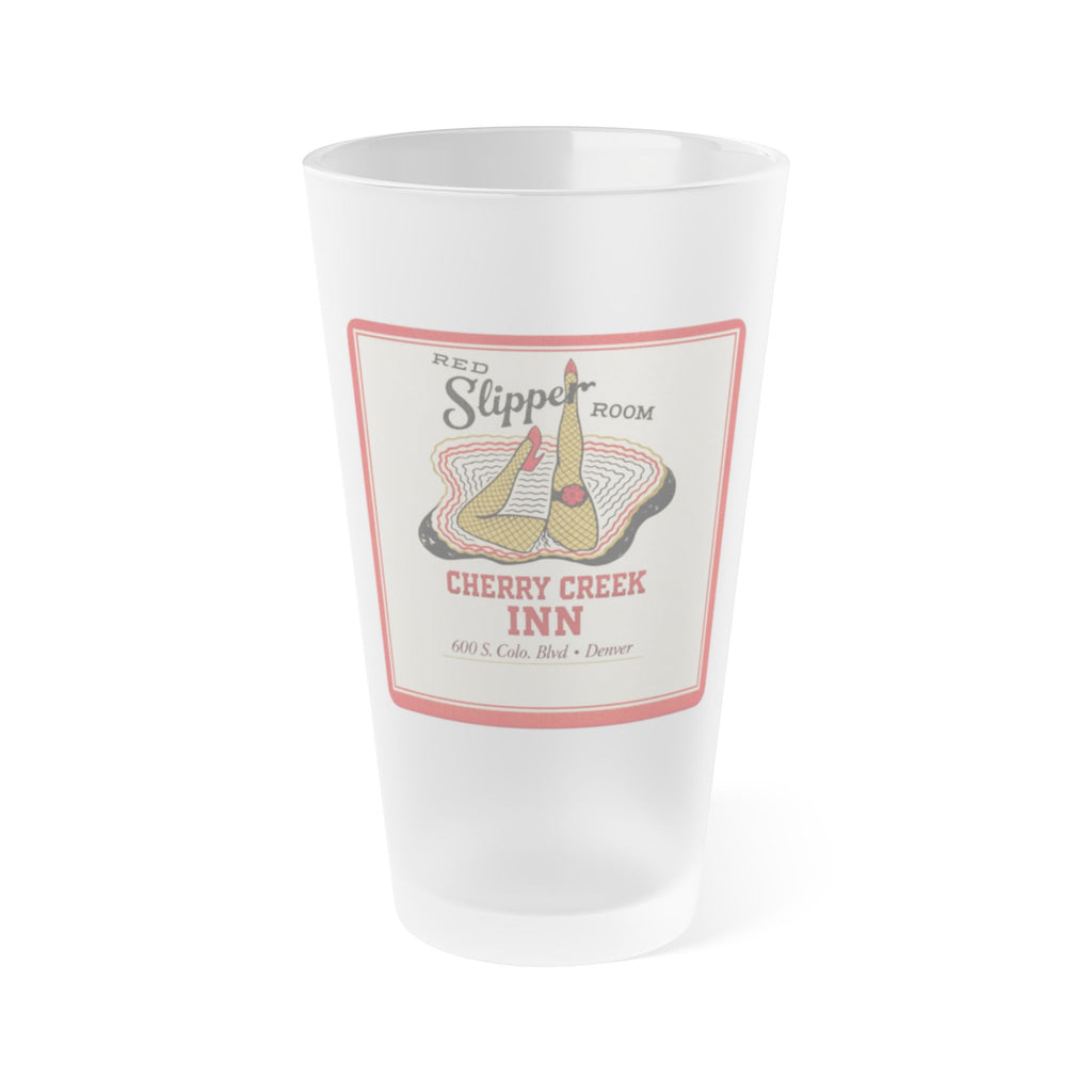 Cherry Creek Inn and The Red Slipper Room - Frosted Pint Glass 16oz