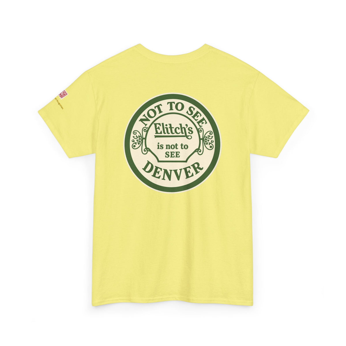 ELITCH GARDENS GREEN - vintage Colorado gear