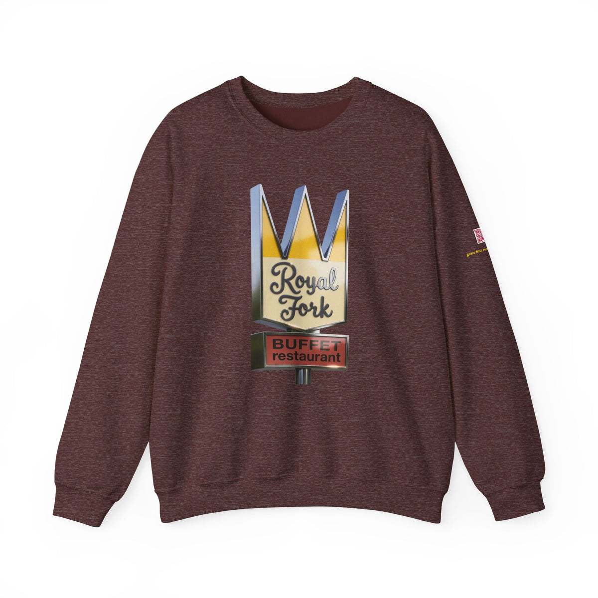 Royal Fork restaurant hi resolution digital style  | Native303 Sweatshirt
