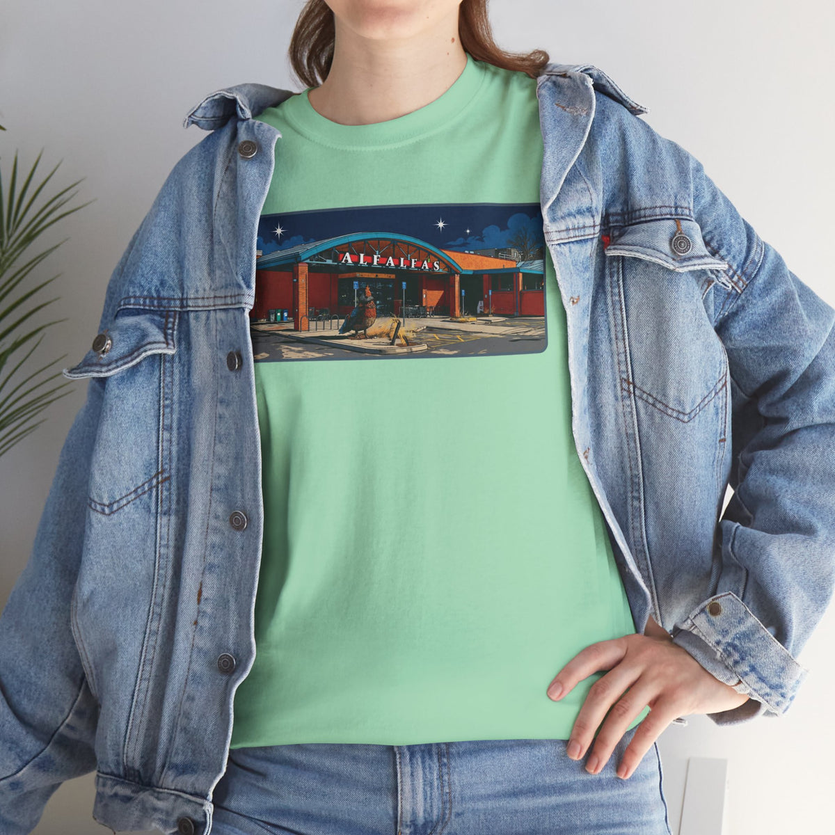 Alfalfa's Grocery Store night scene - vintage Metro Denver gear