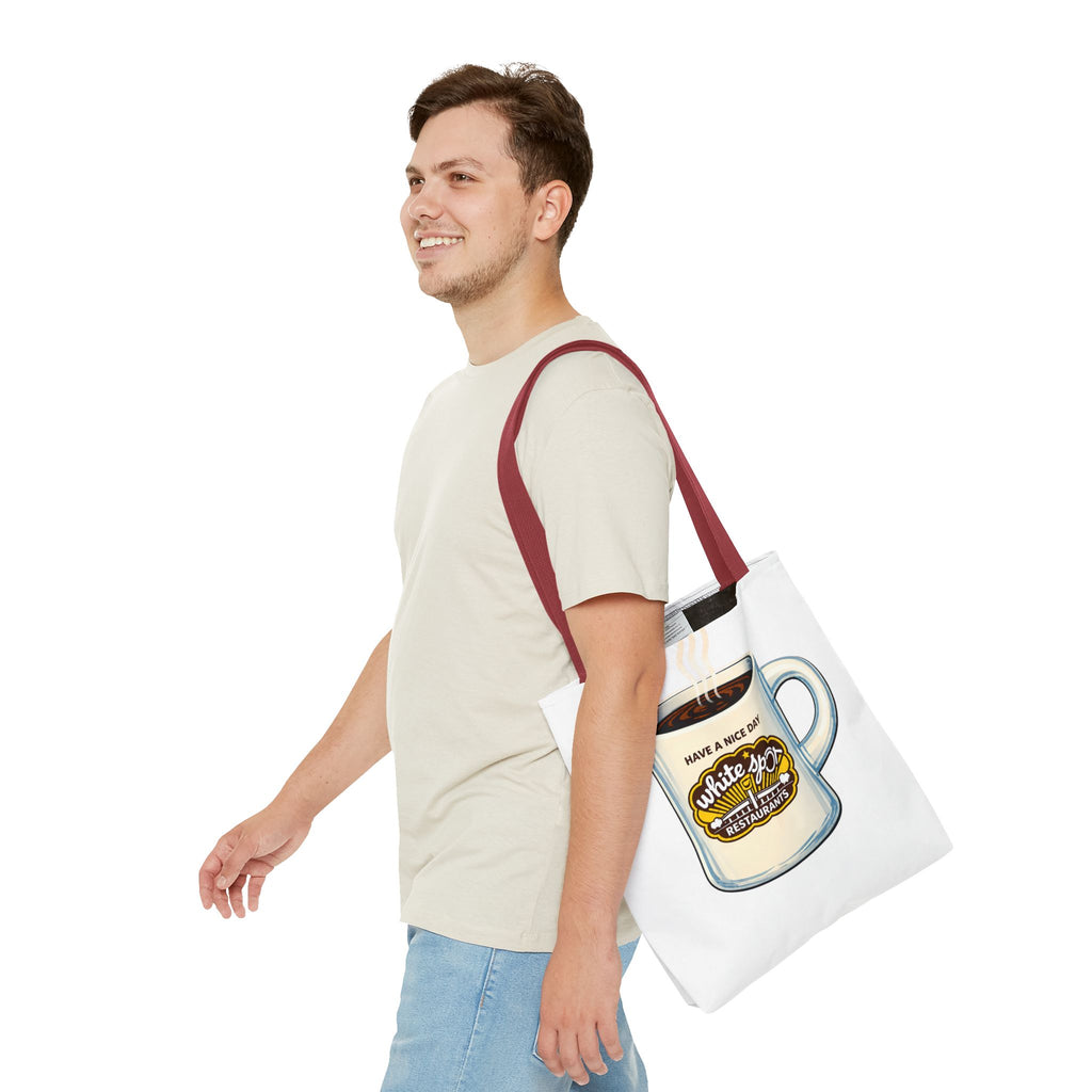 White Spot Mug Tote