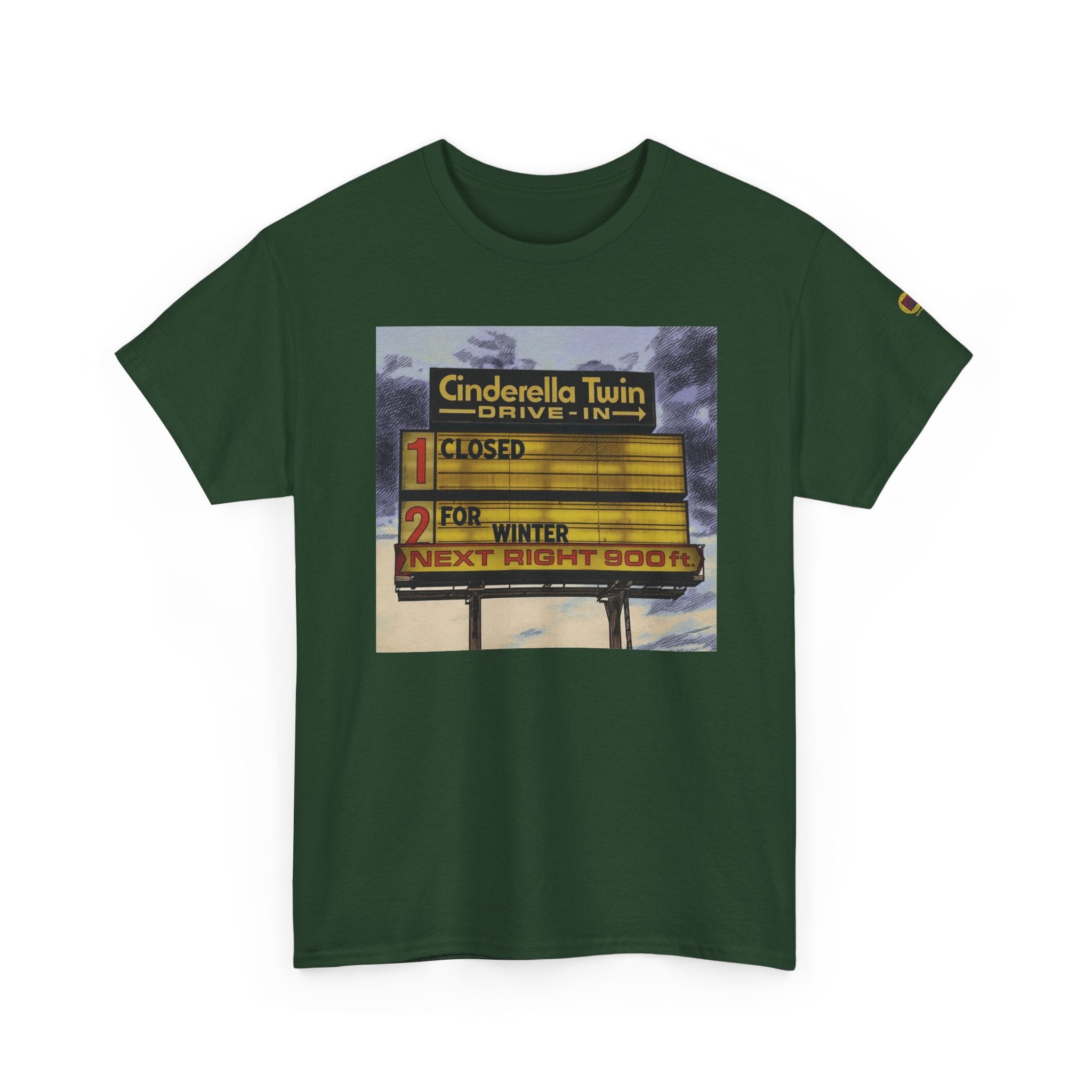 Cinderella Twin Drive In night sky - vintage Denver gear