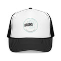 Basin's Up Trucker Hat — Vintage Sailboat Foam Cap
