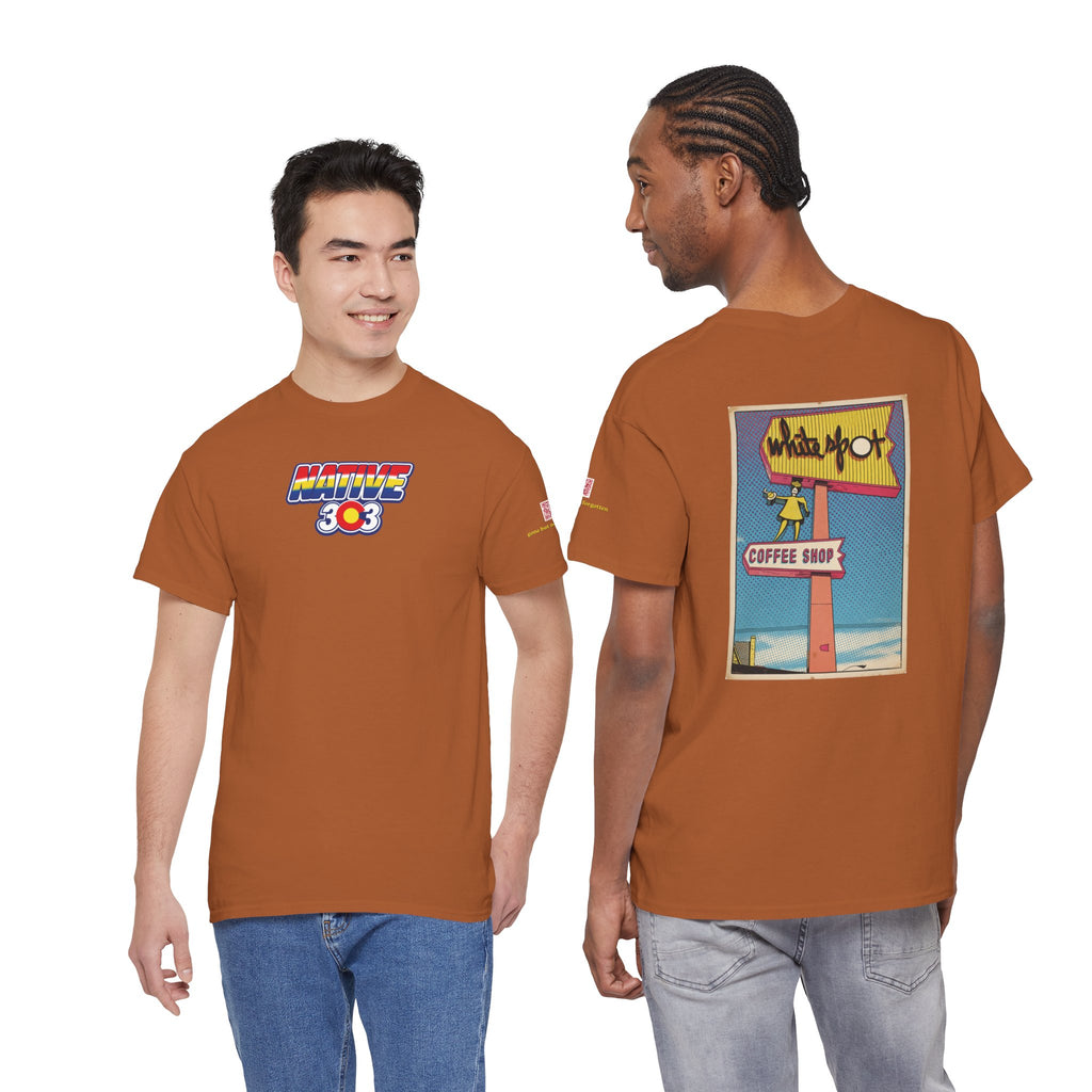 WHITE SPOT sign- Wear Colorado's Greatest Hits