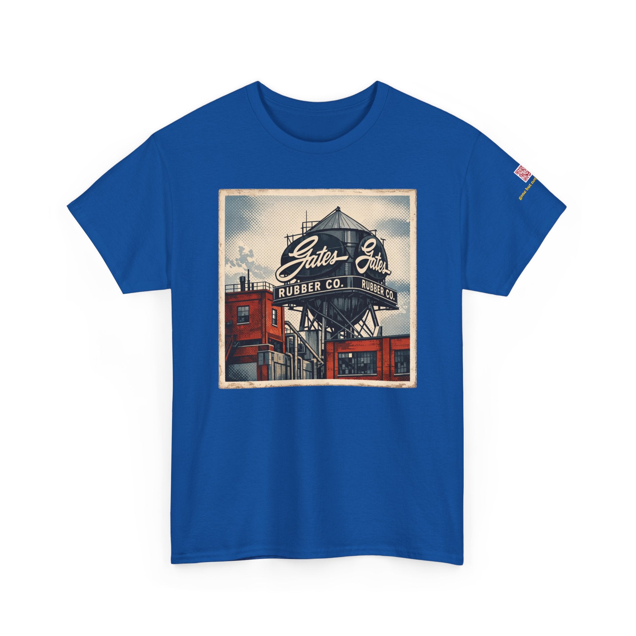 Gates Rubber Company water tower - vintage Denver gear
