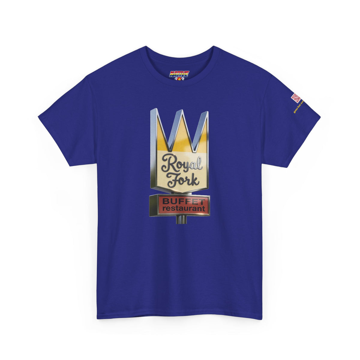 Royal Fork restaurant pop-art design - vintage Denver gear