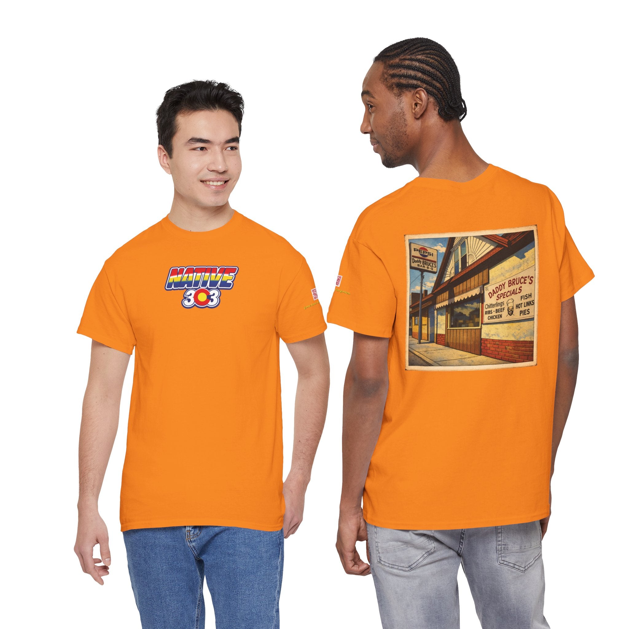 DADDY BRUCE'S BBQ - vintage Metro Denver gear