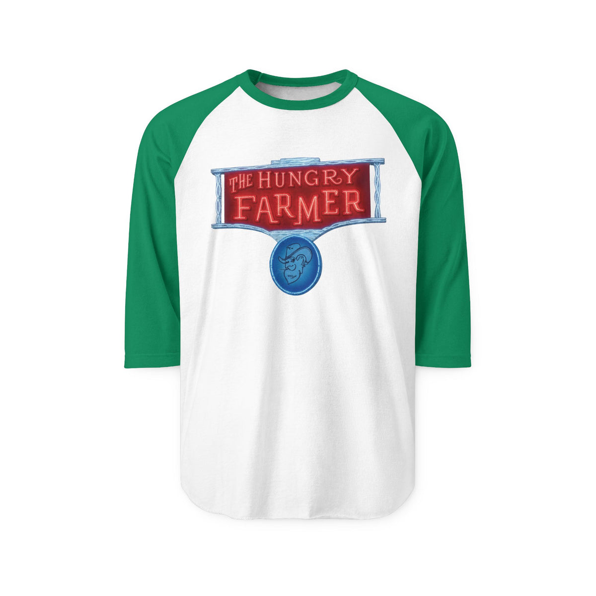 HUNGRY FARMER RESTAURANT | Retro Baseball Tee